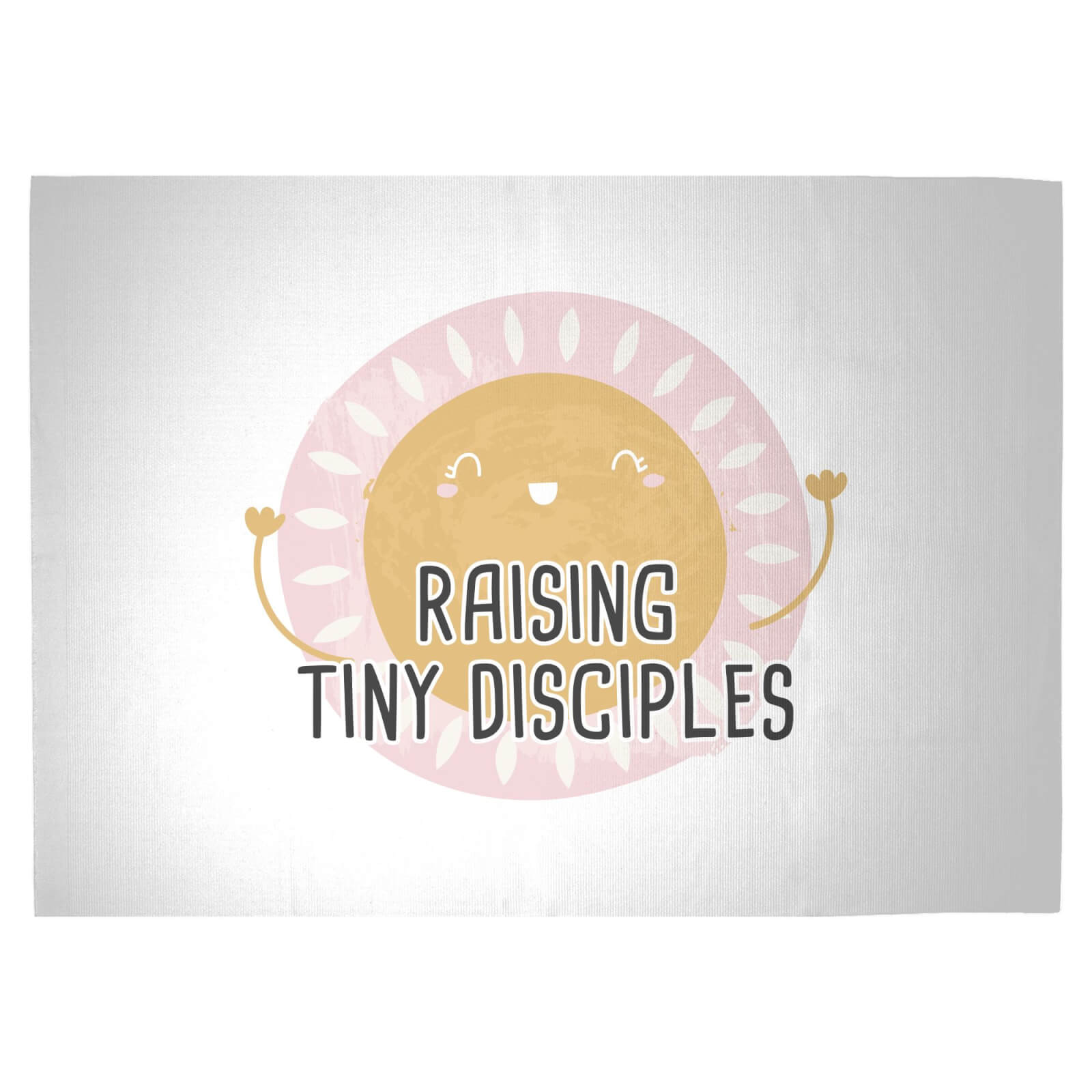 Raising Tiny Disciples Woven Rug - Large