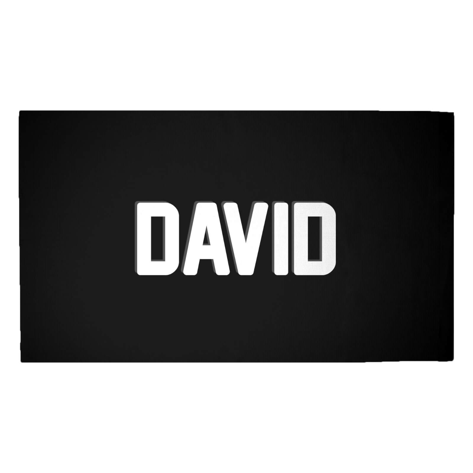 Embossed David Woven Rug - Medium