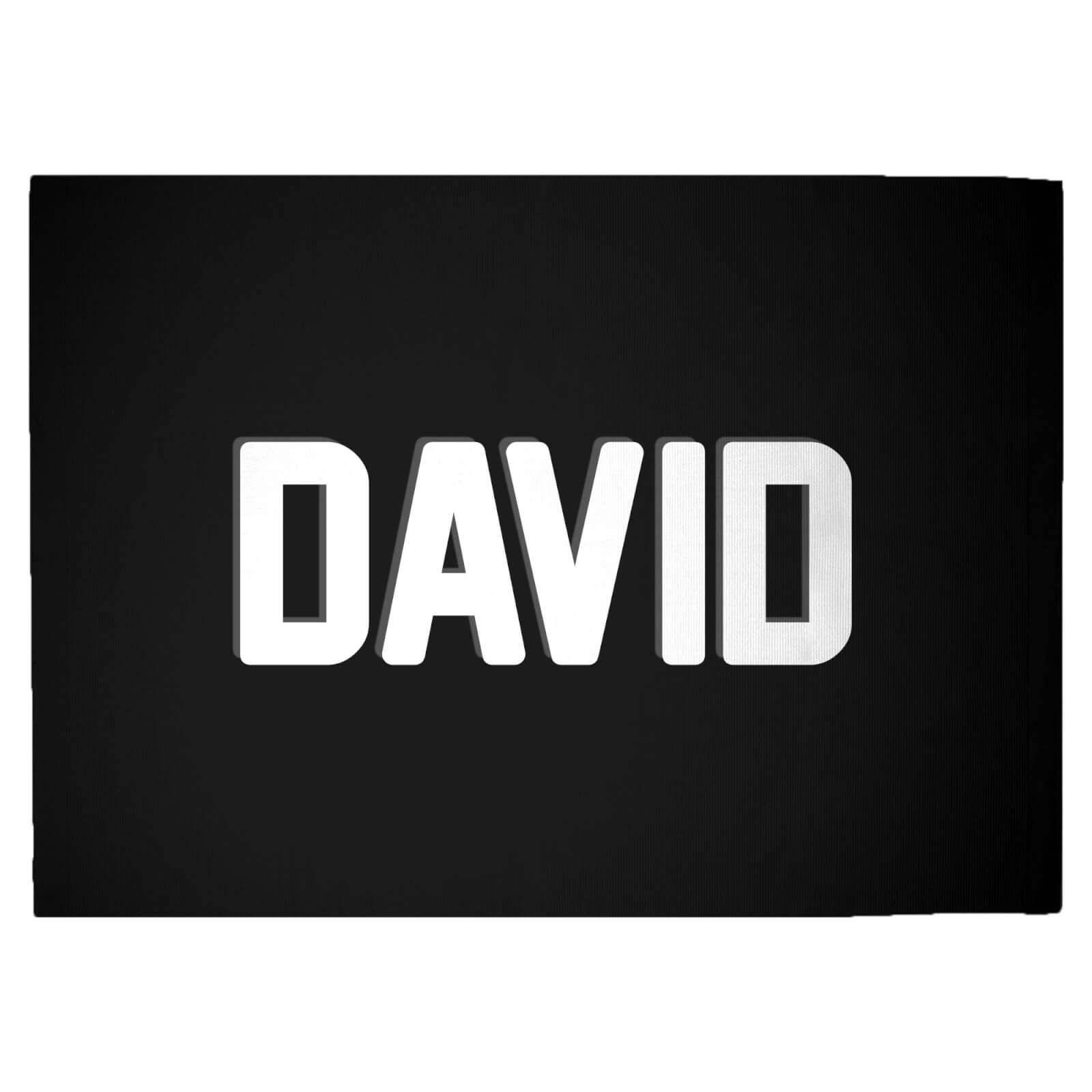 Embossed David Woven Rug - Large