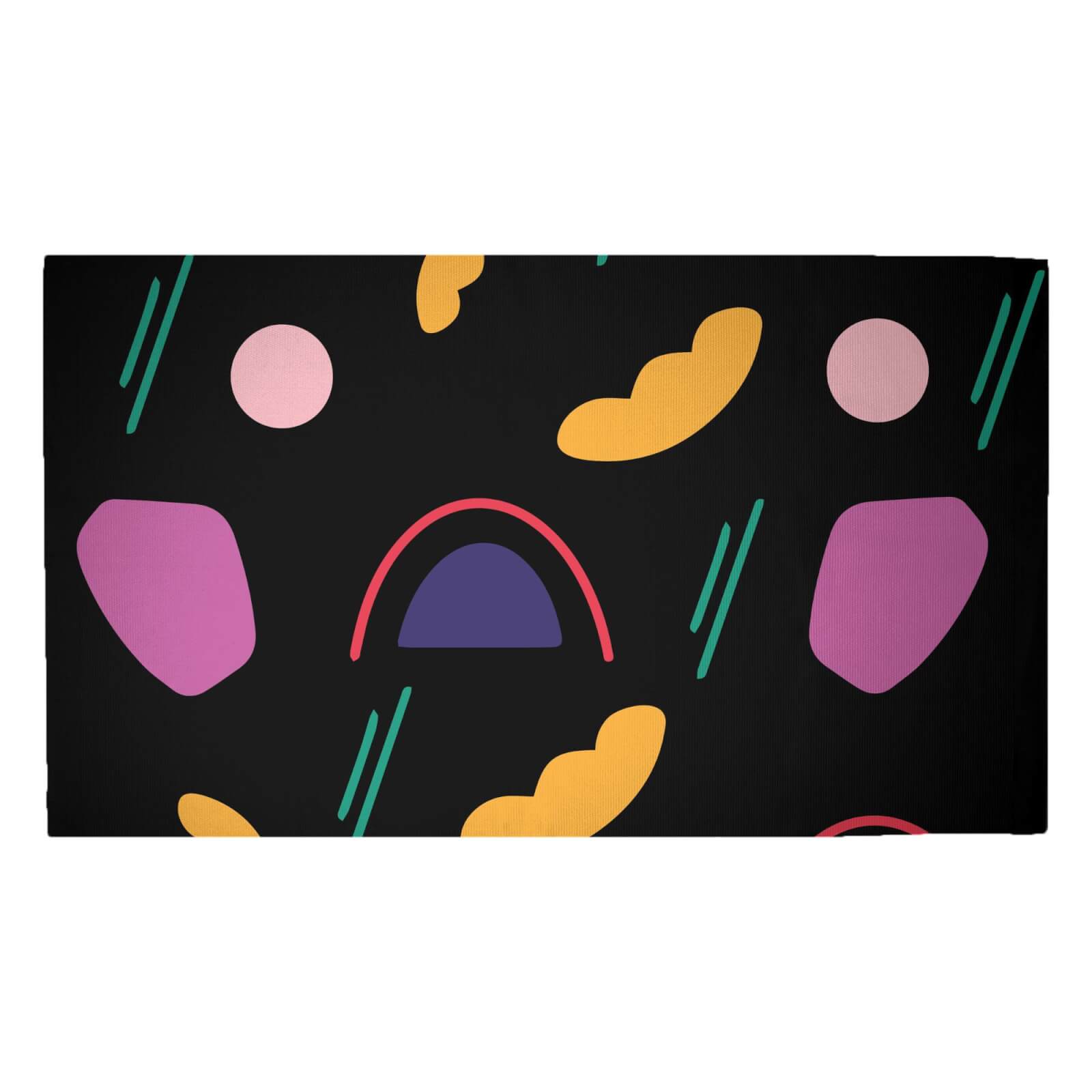 Mixed Shape Art Woven Rug - Medium
