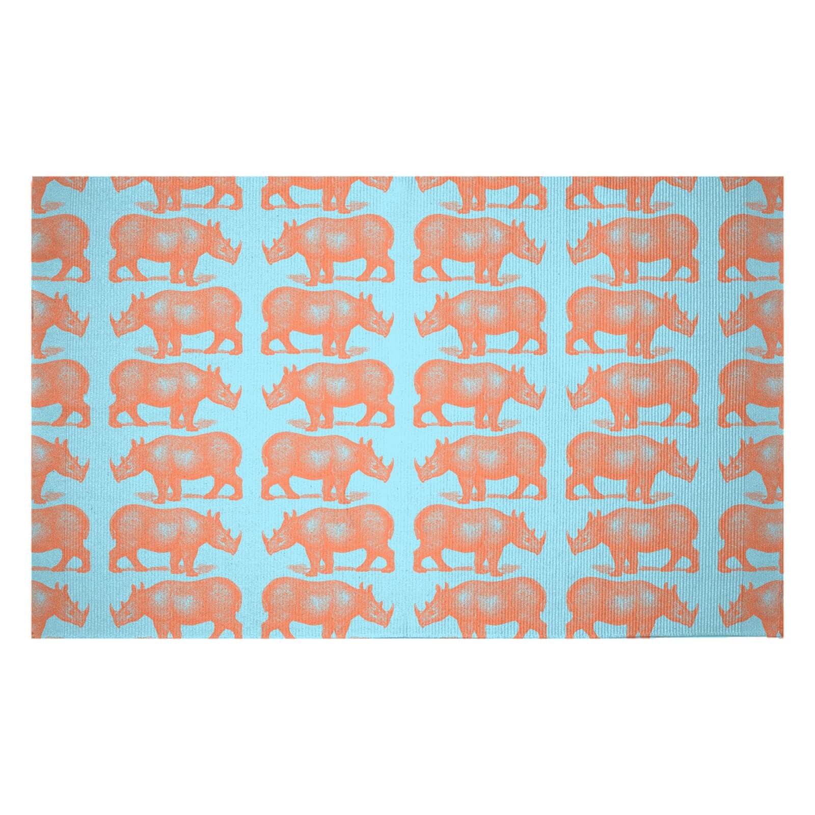 Rhino Woven Rug - Small