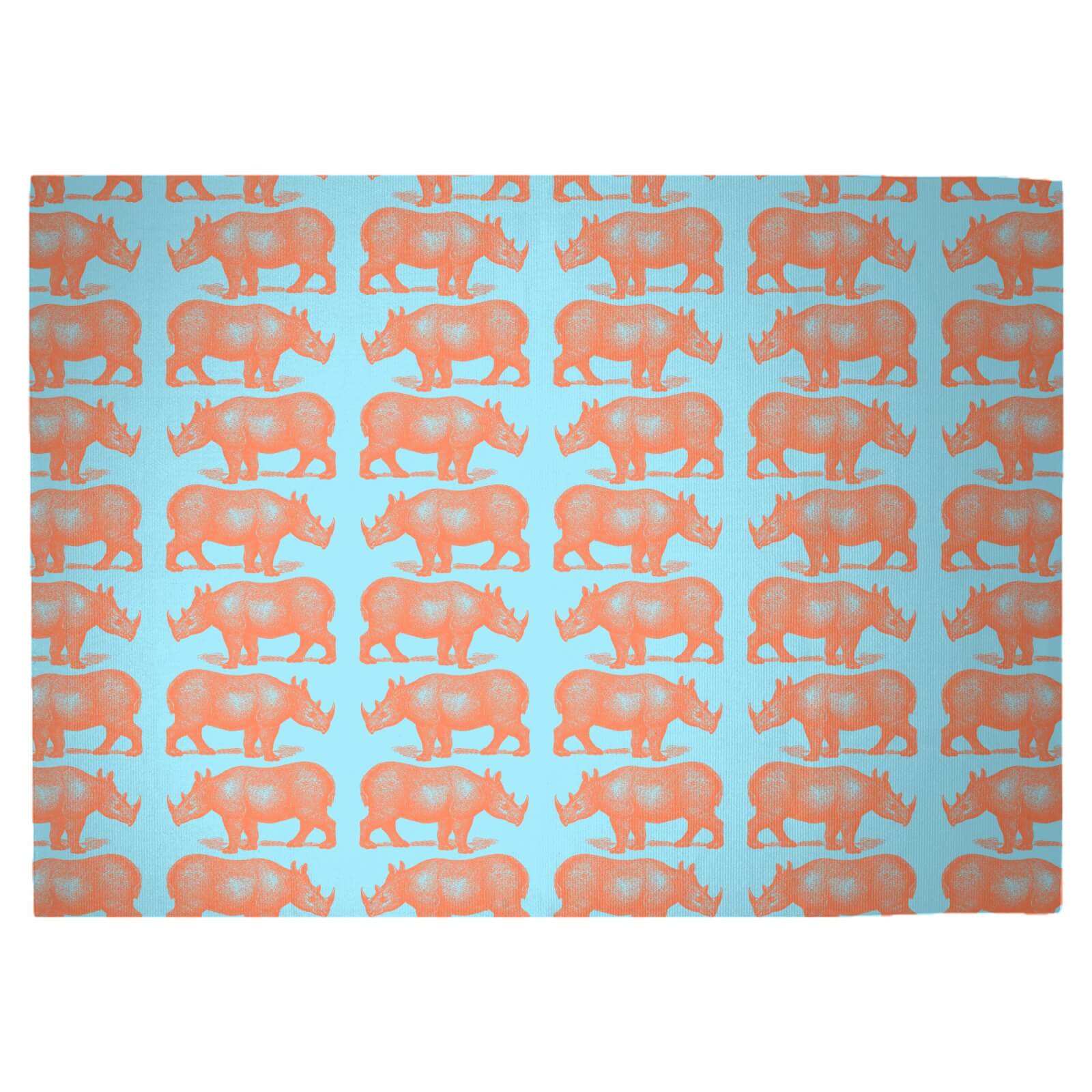 Rhino Woven Rug - Large