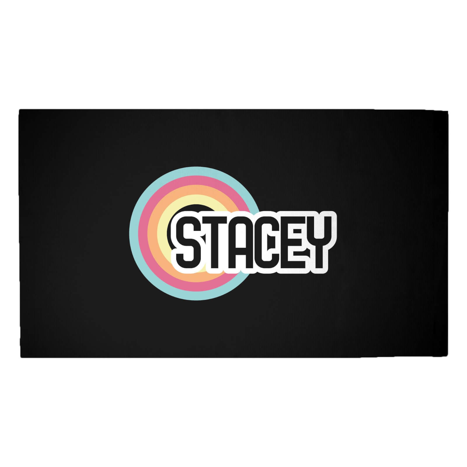 Stacey Rainbow Woven Rug - Medium