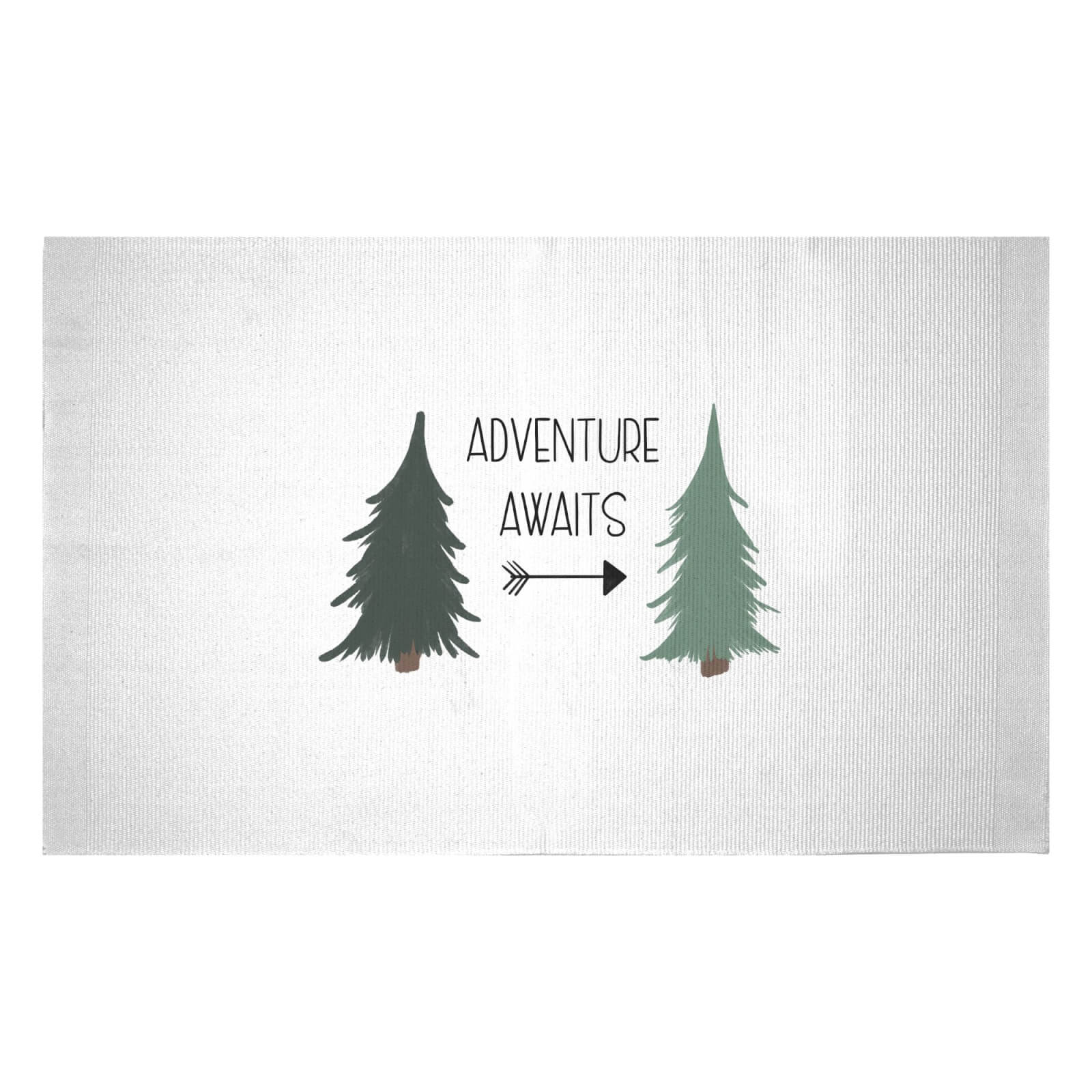 Adventure Awaits Woven Rug - Small