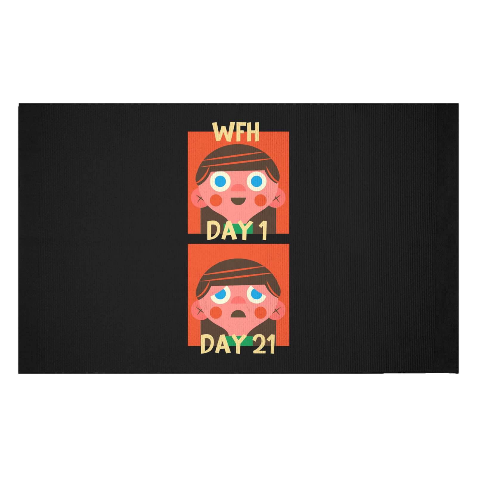 How Many Days? Woven Rug - Small