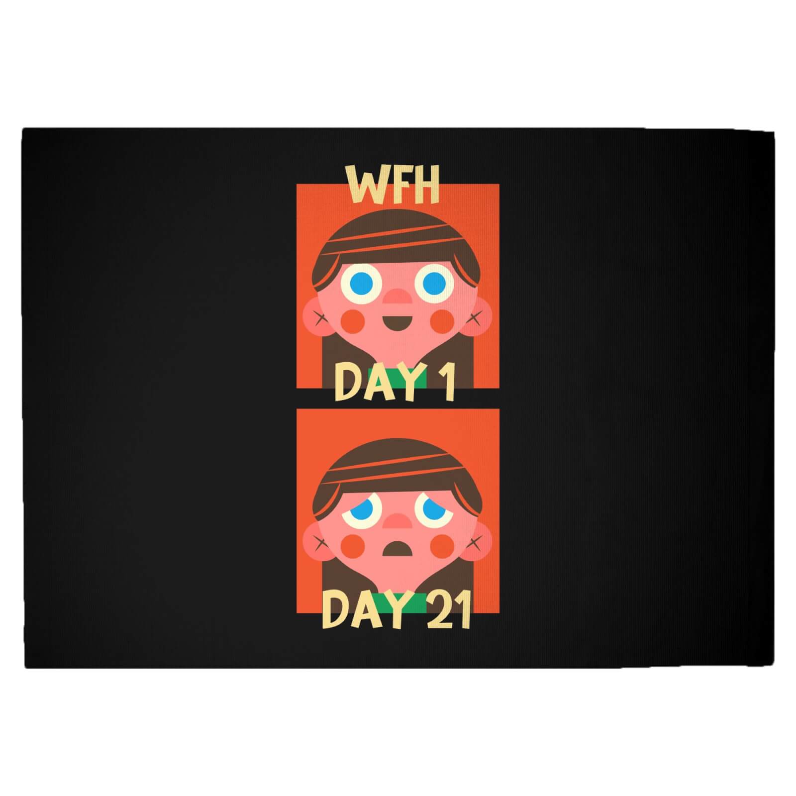 How Many Days? Woven Rug - Large