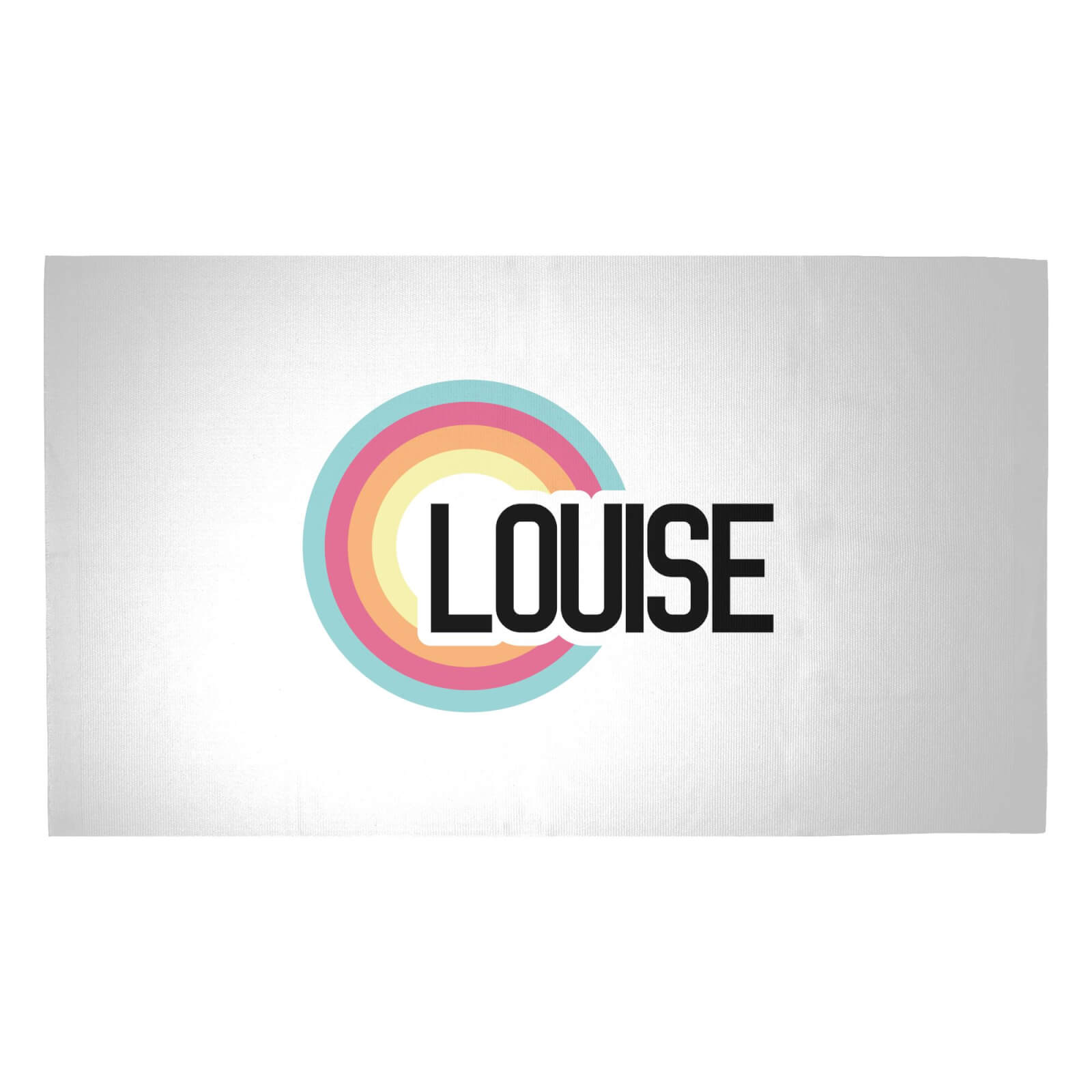 Louise Rainbow Woven Rug - Medium