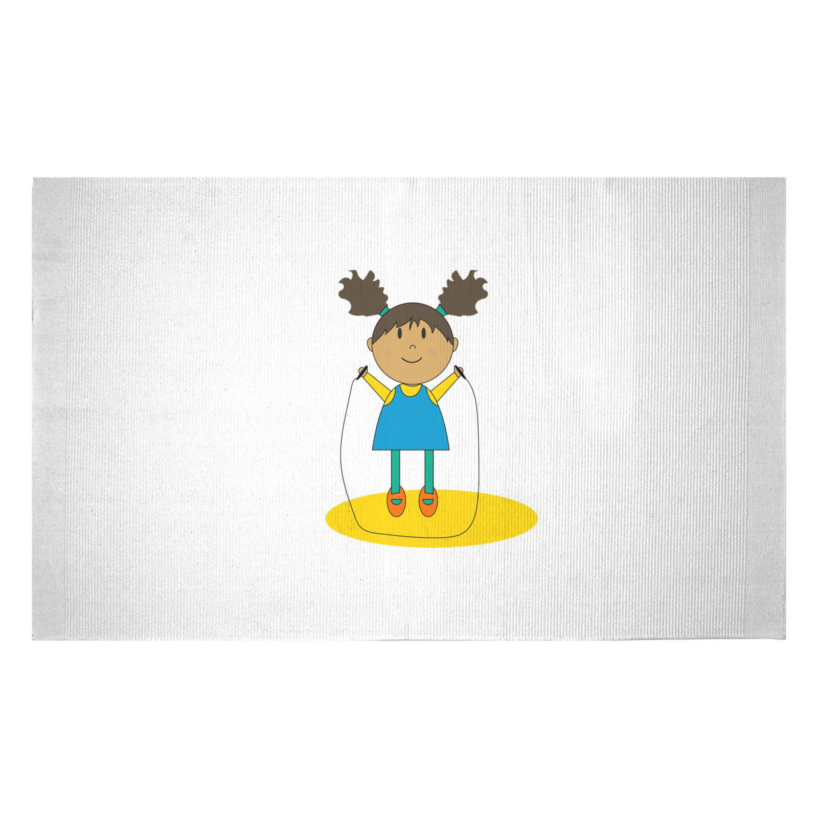 Skipping Woven Rug - Small