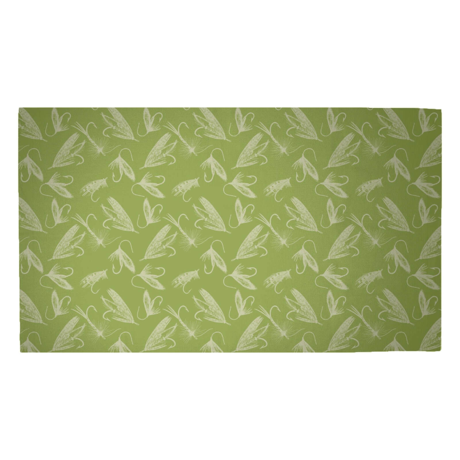 Fishing Hook Woven Rug - Medium
