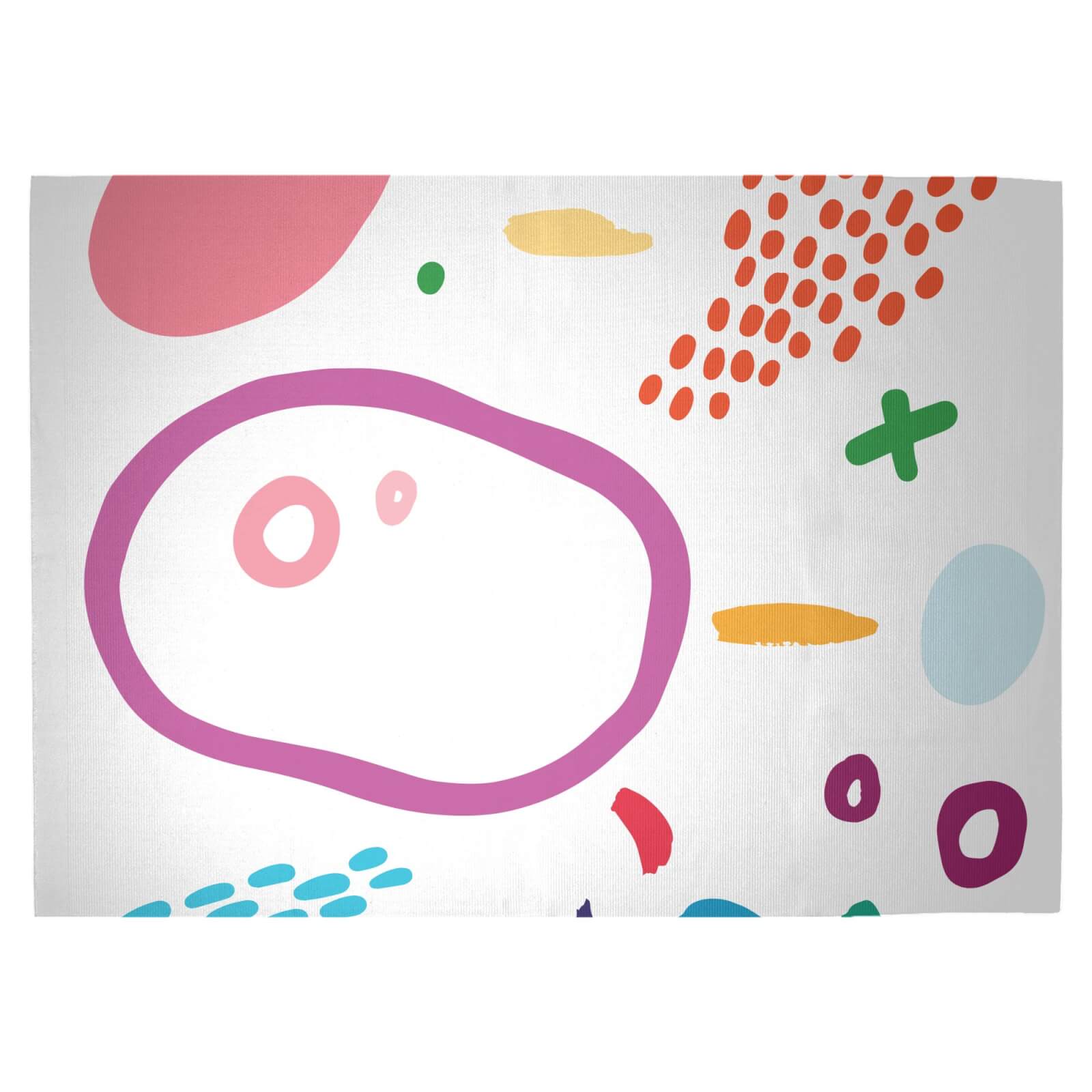 Mixed Art Woven Rug - Large