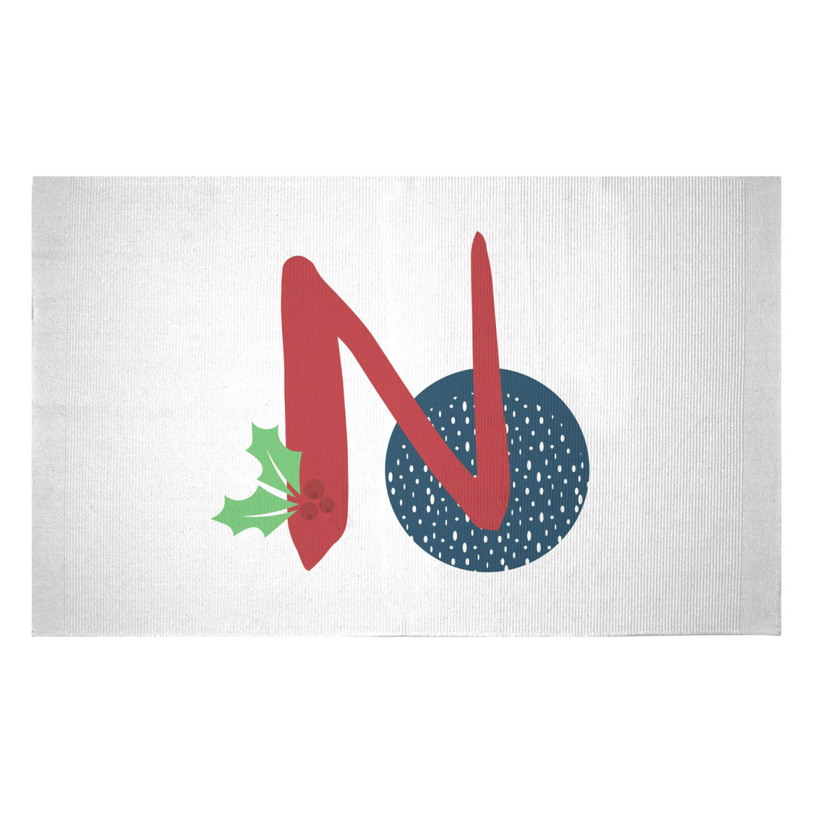 N Woven Rug - Small