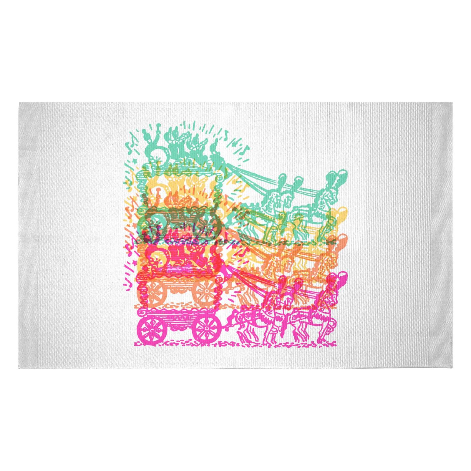 Circus Parade Woven Rug - Small
