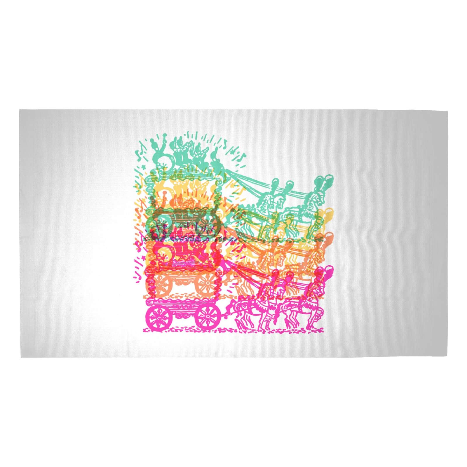 Circus Parade Woven Rug - Medium