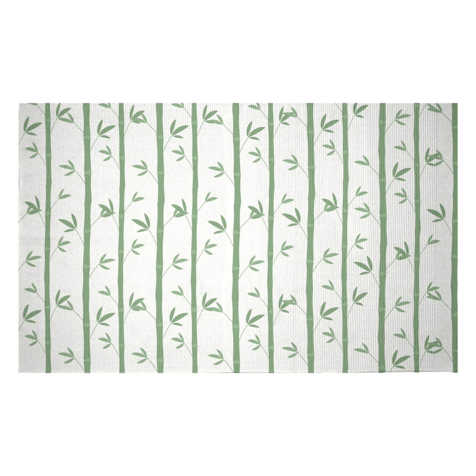 Bamboo Forest Woven Rug - Small
