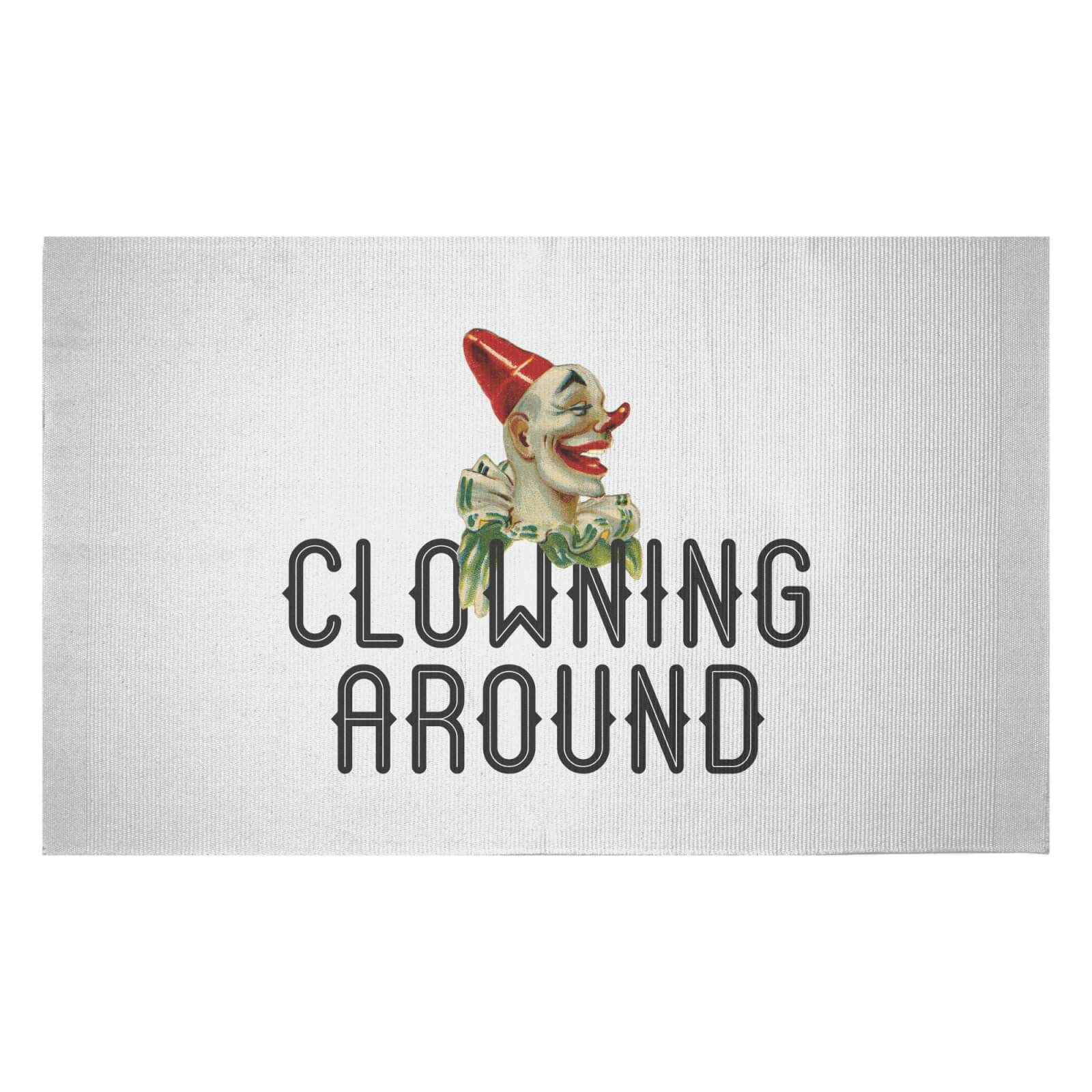 Clowning Around Woven Rug - Small