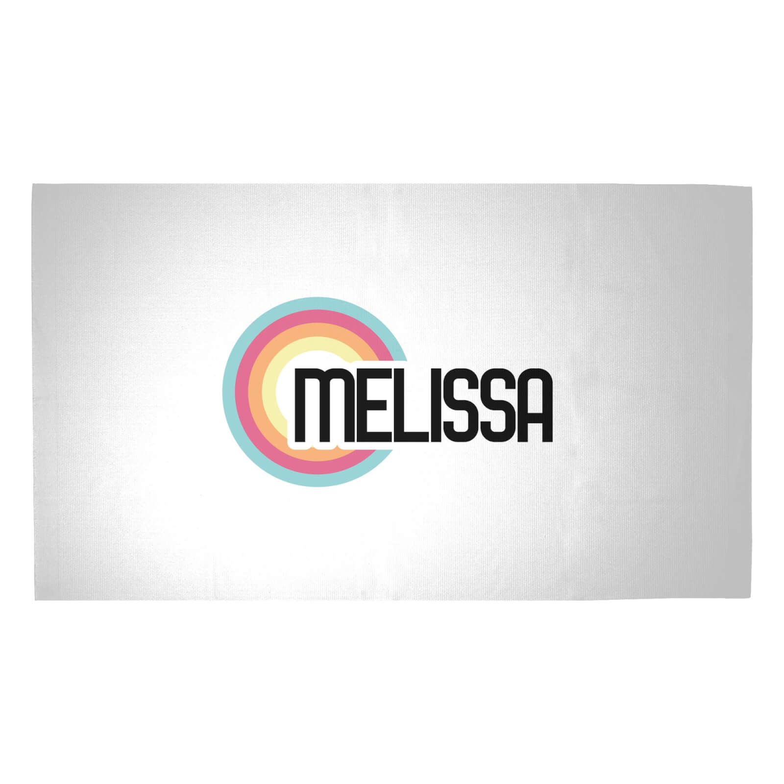 Melissa Rainbow Woven Rug - Medium