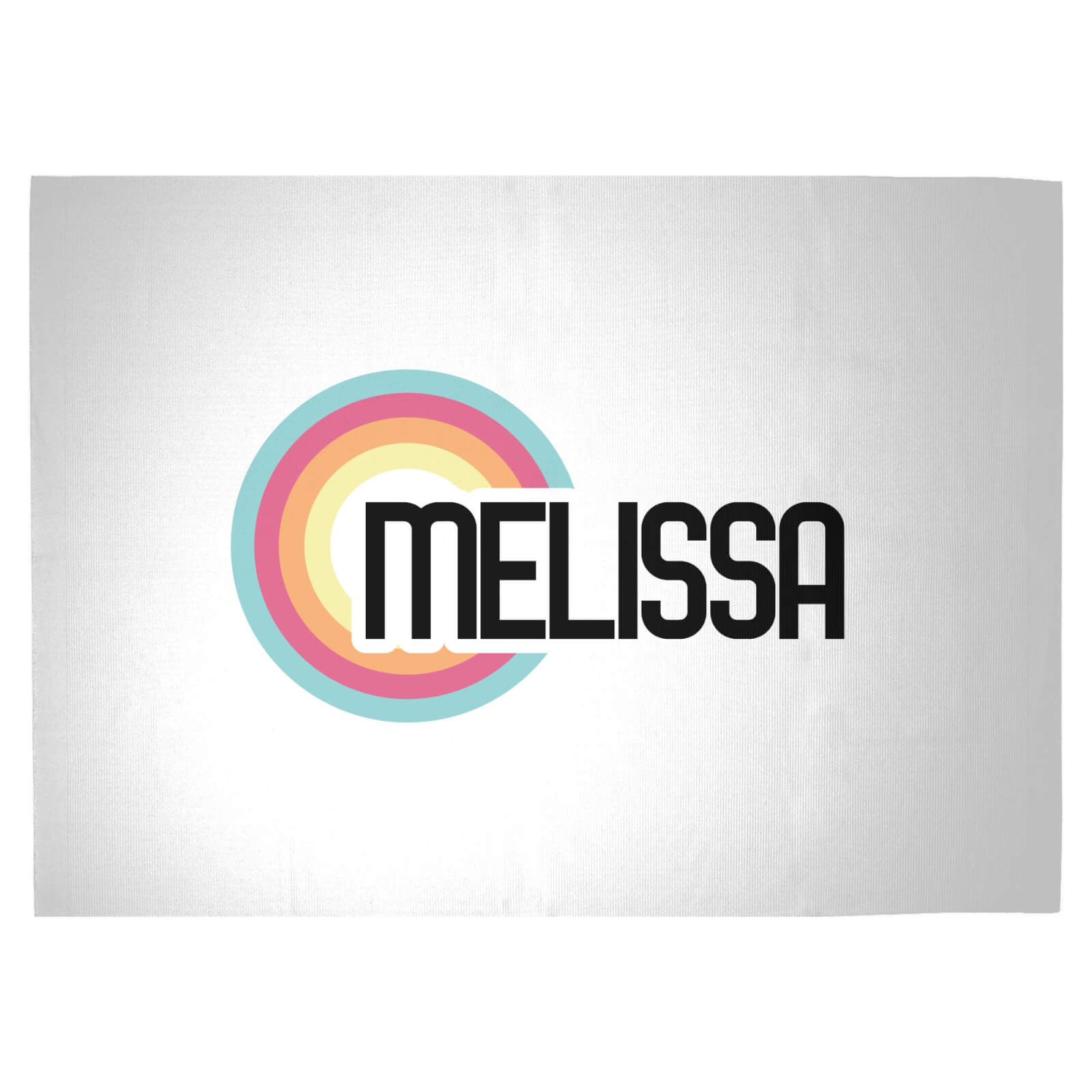 Melissa Rainbow Woven Rug - Large