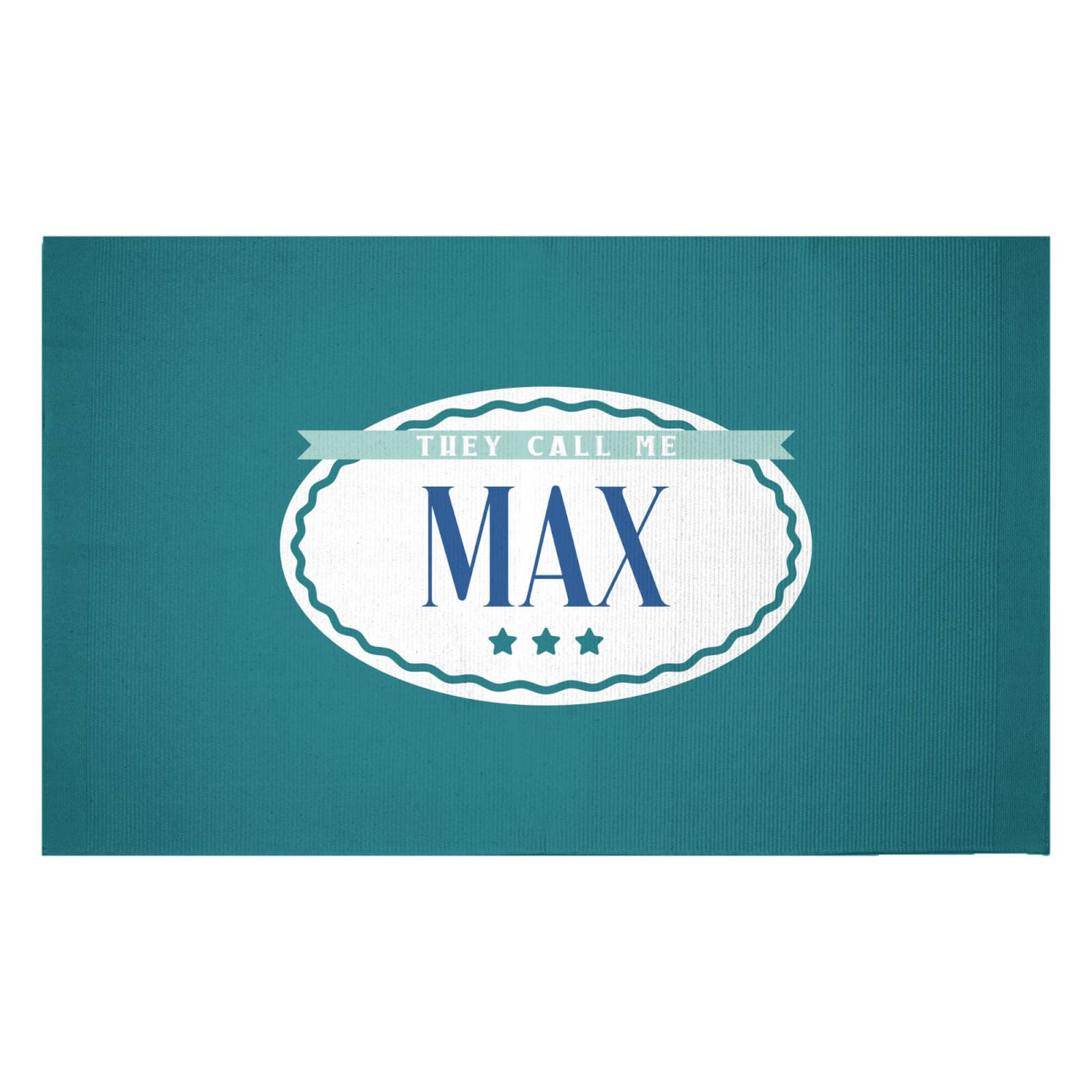 They Call Me Max Woven Rug - Small