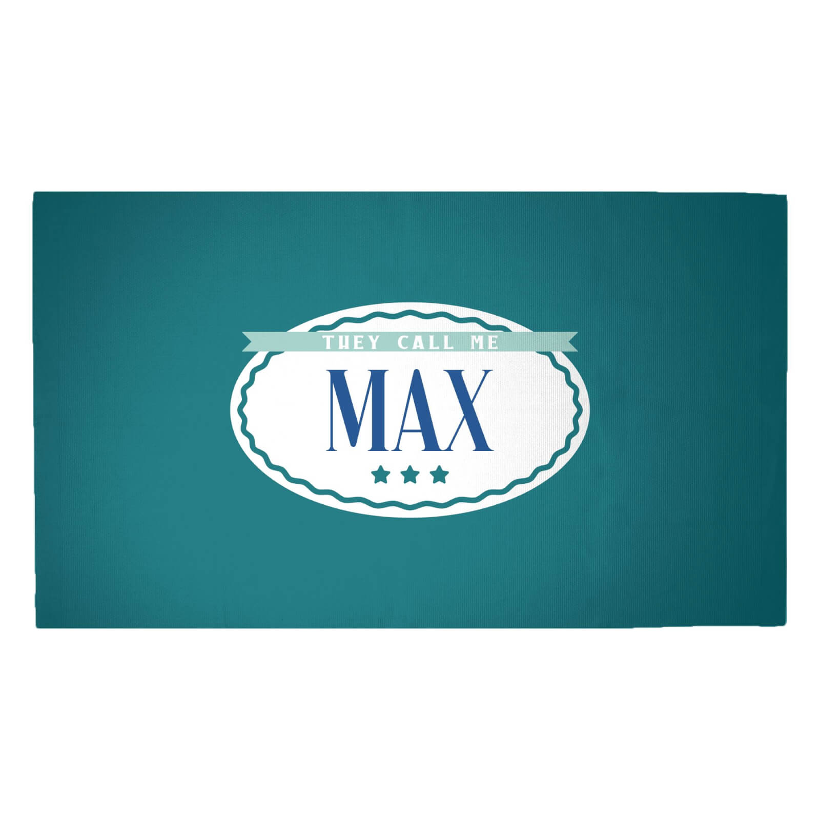 They Call Me Max Woven Rug - Medium