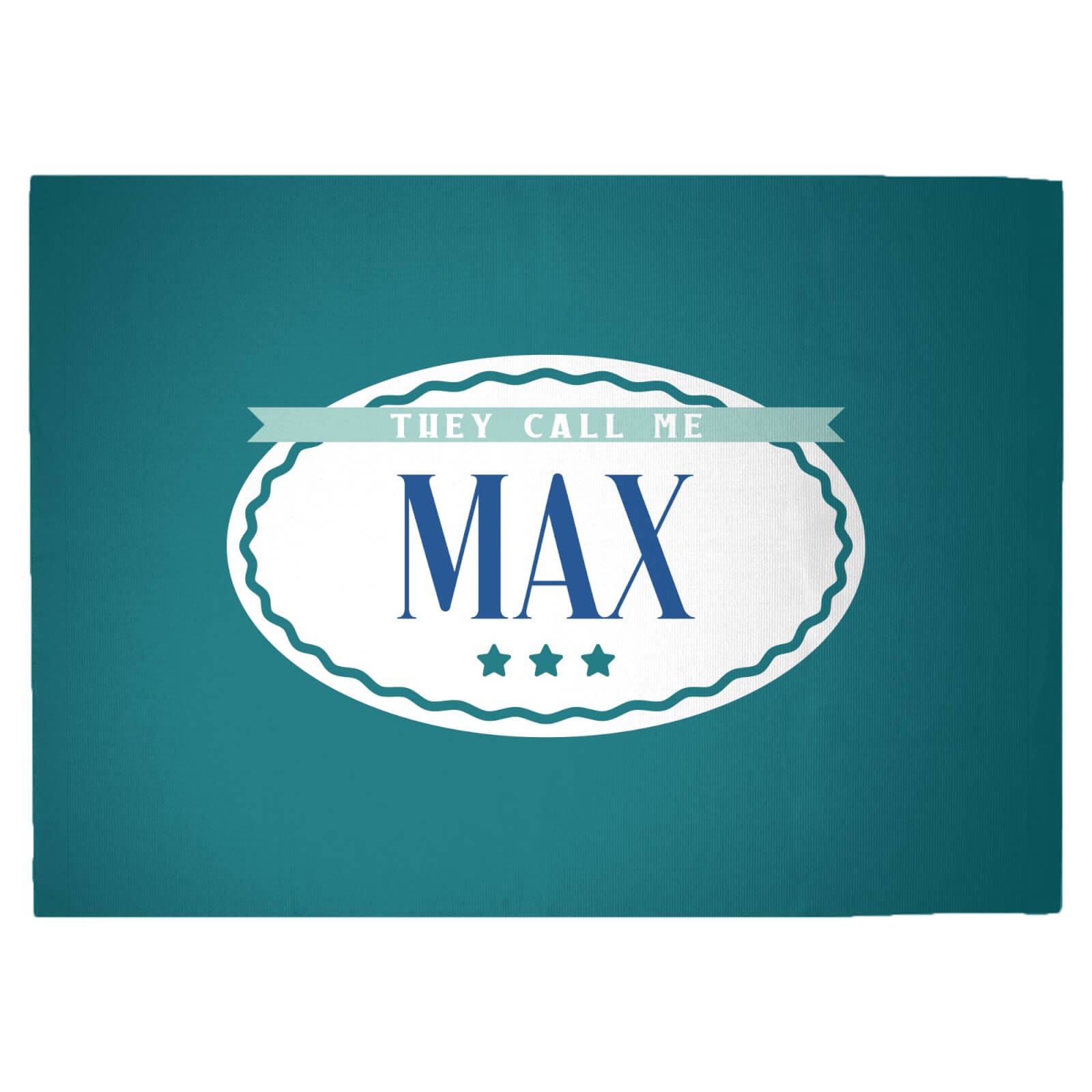 They Call Me Max Woven Rug - Large
