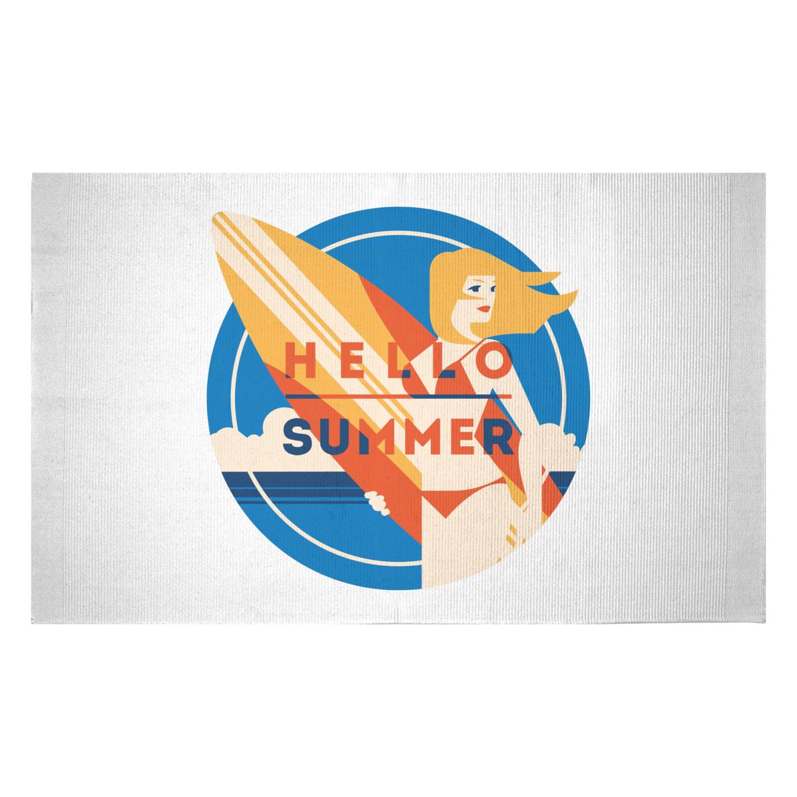 Hello Summer Woven Rug - Small