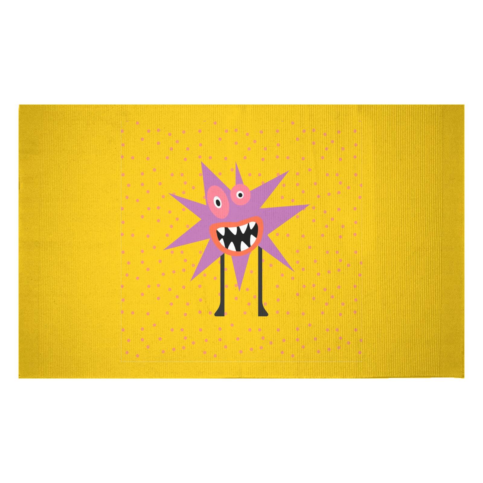 Zap Monster Woven Rug - Small