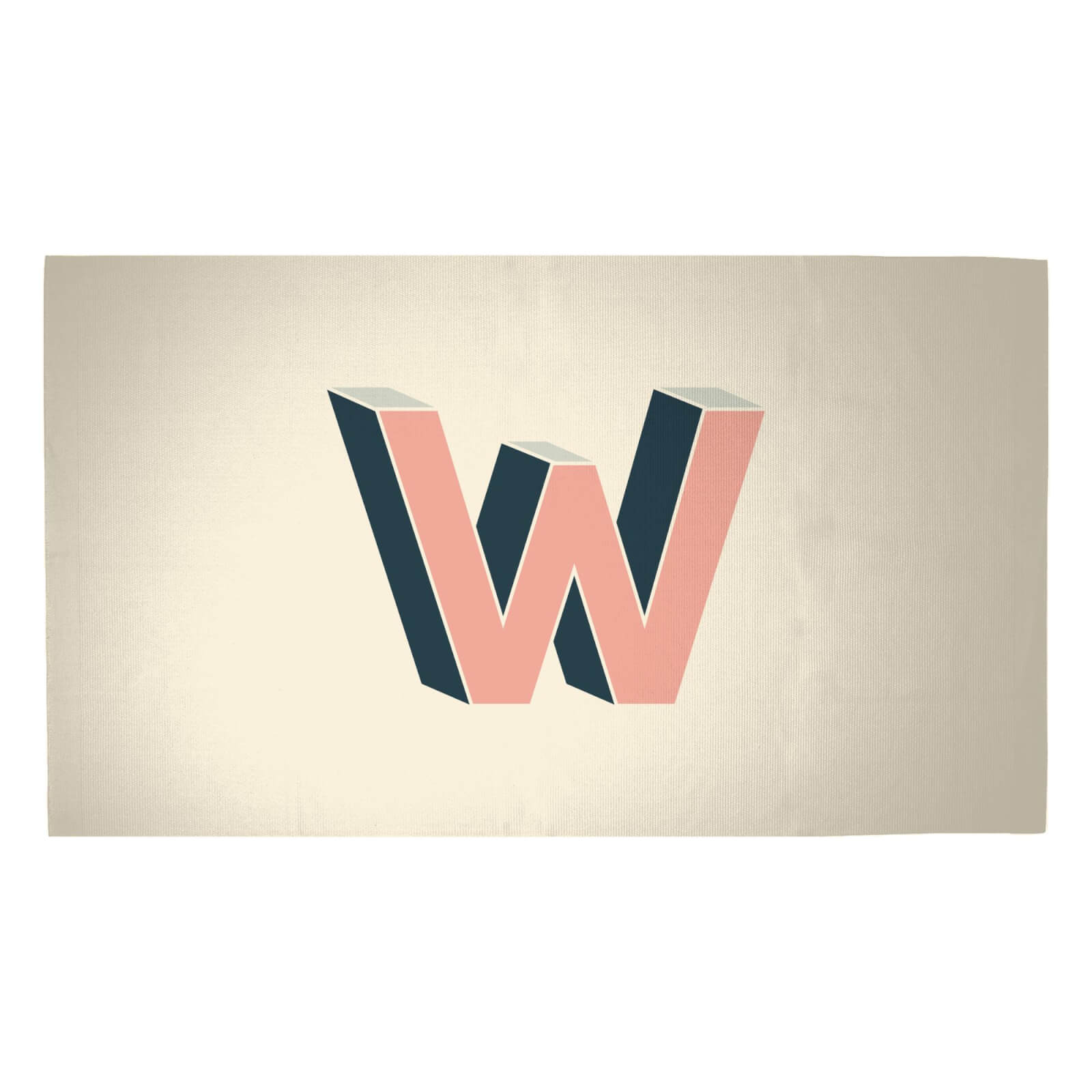 W Woven Rug - Medium