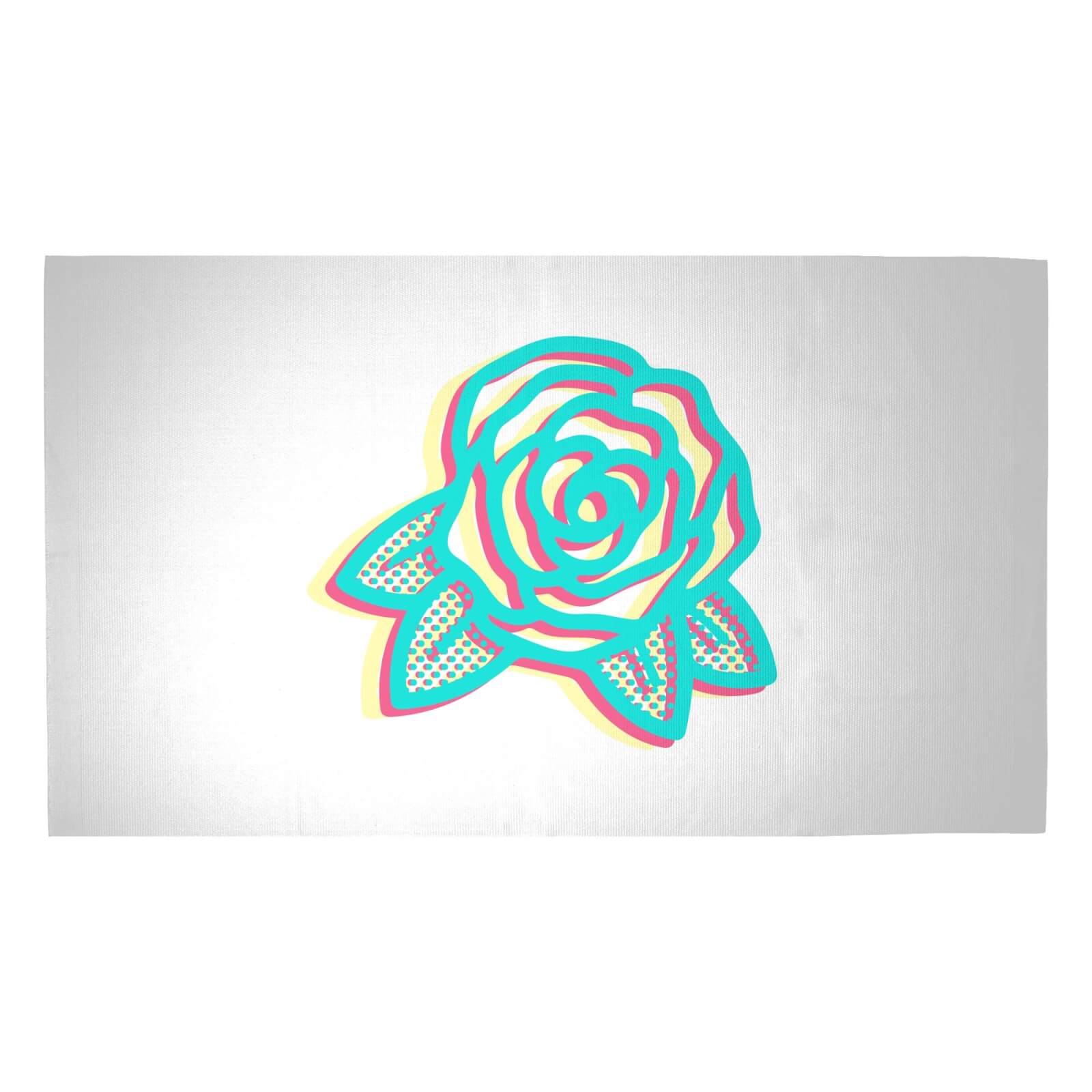 Summer Rose Woven Rug - Medium