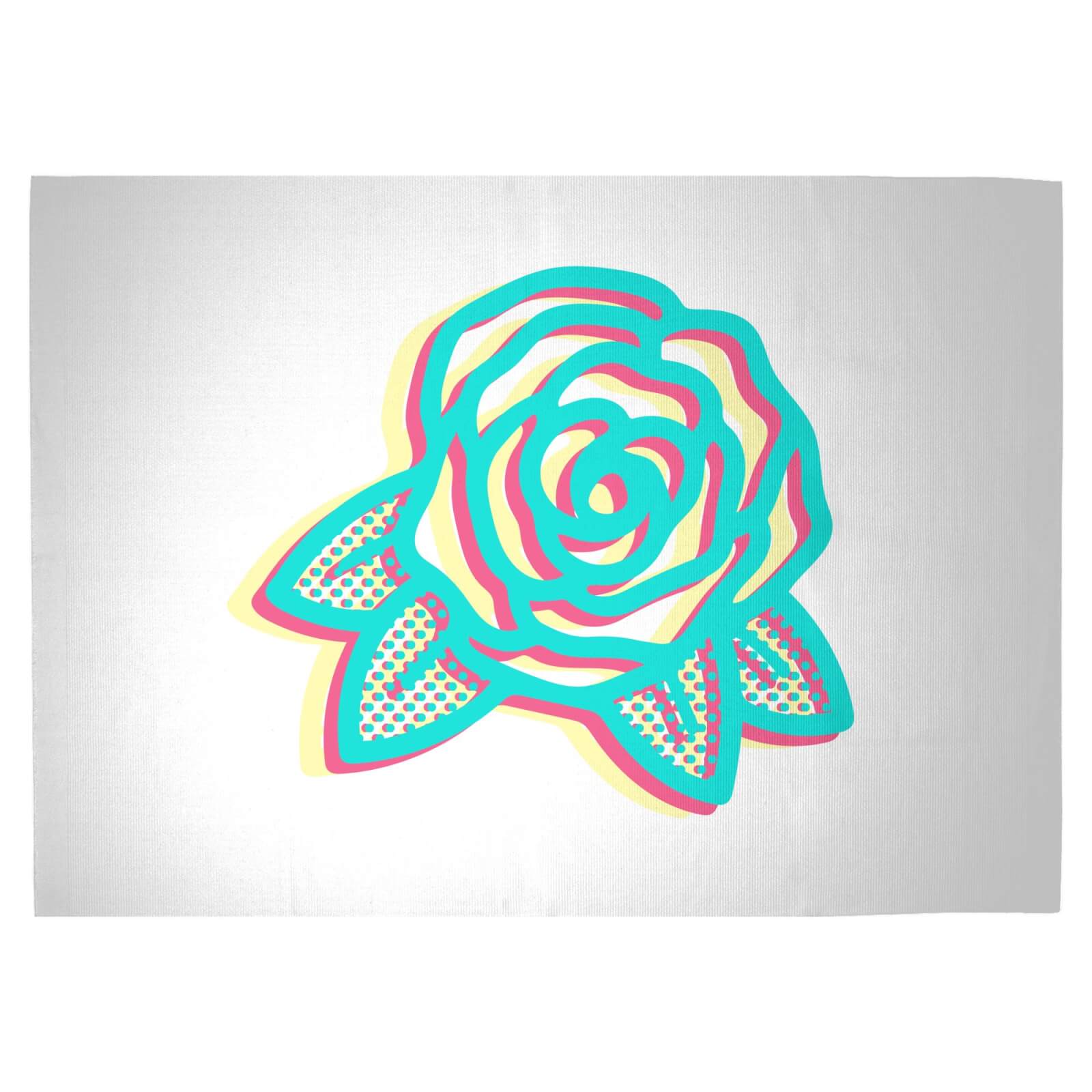 Summer Rose Woven Rug - Large