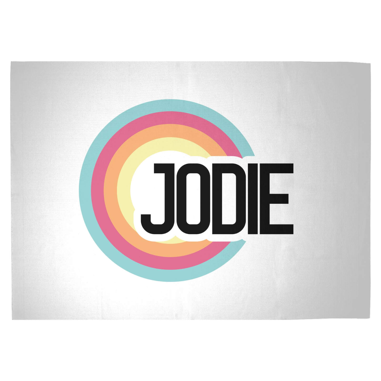 Jodie Rainbow Woven Rug - Large