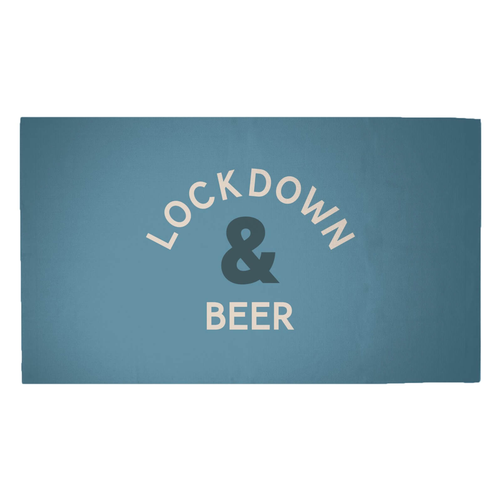 Lockdown & Beer Woven Rug - Medium