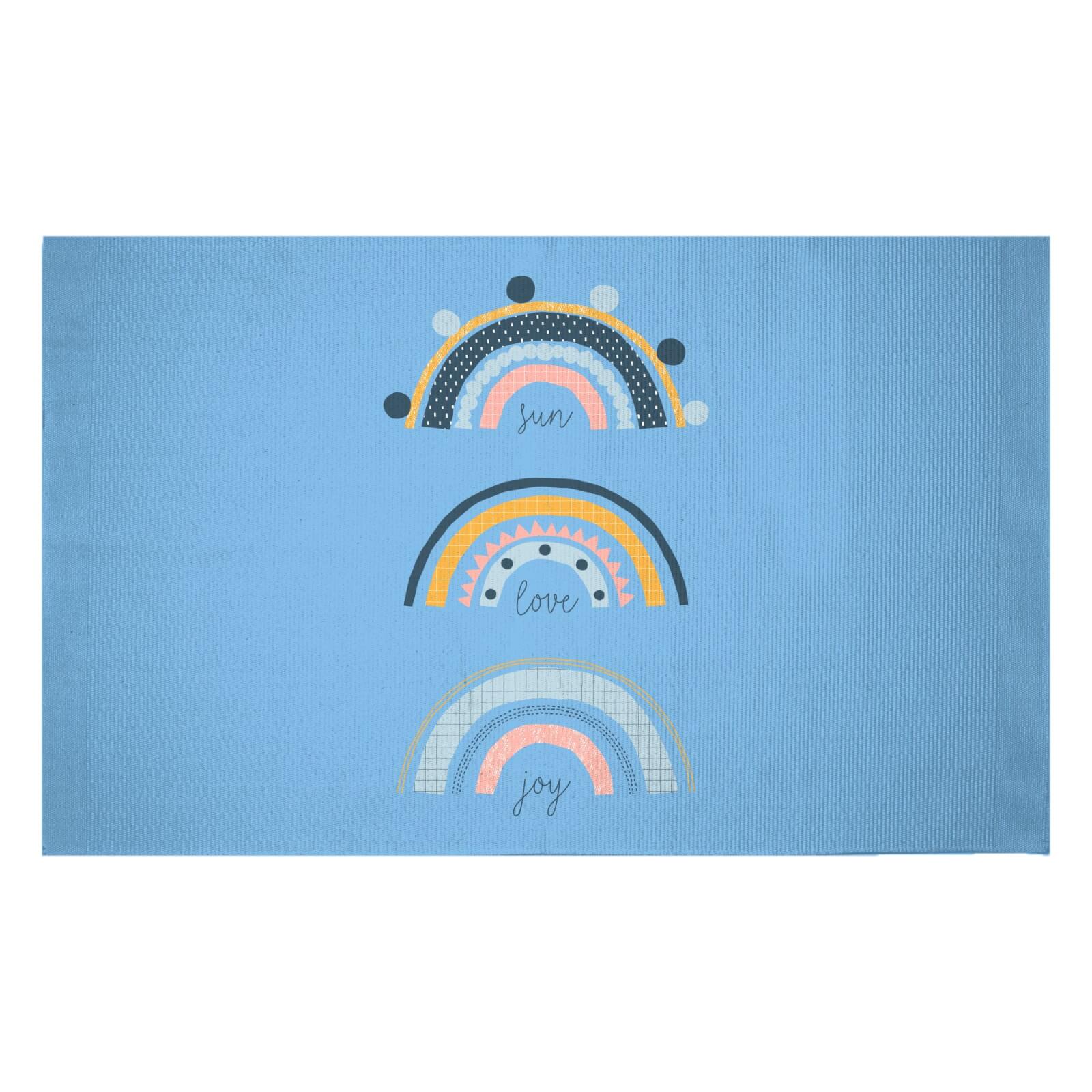 Sun Love Joy Woven Rug - Small