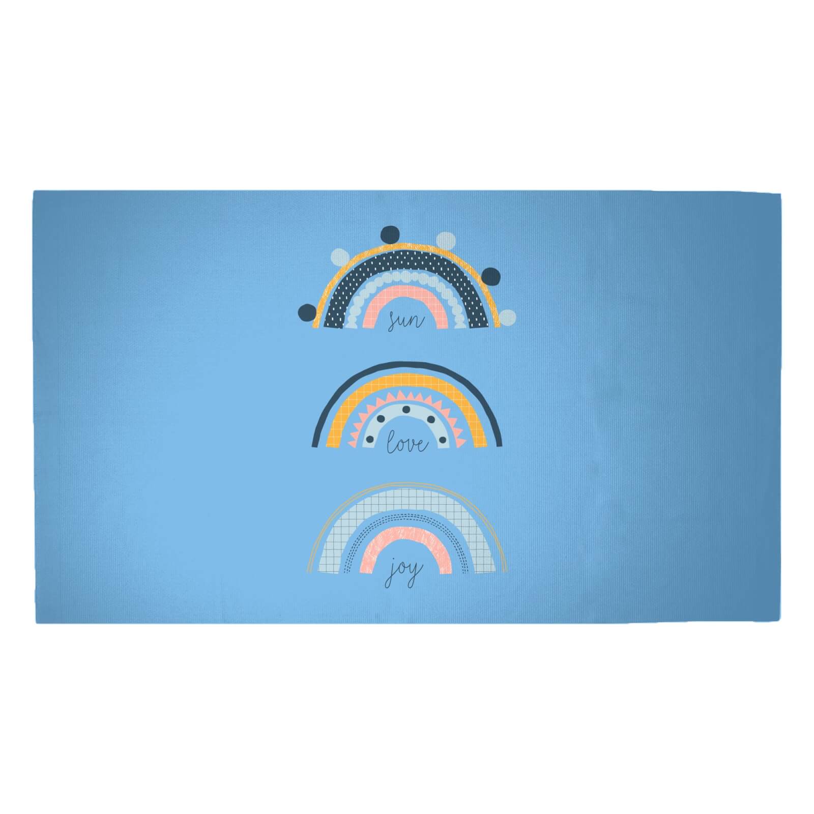 Sun Love Joy Woven Rug - Medium