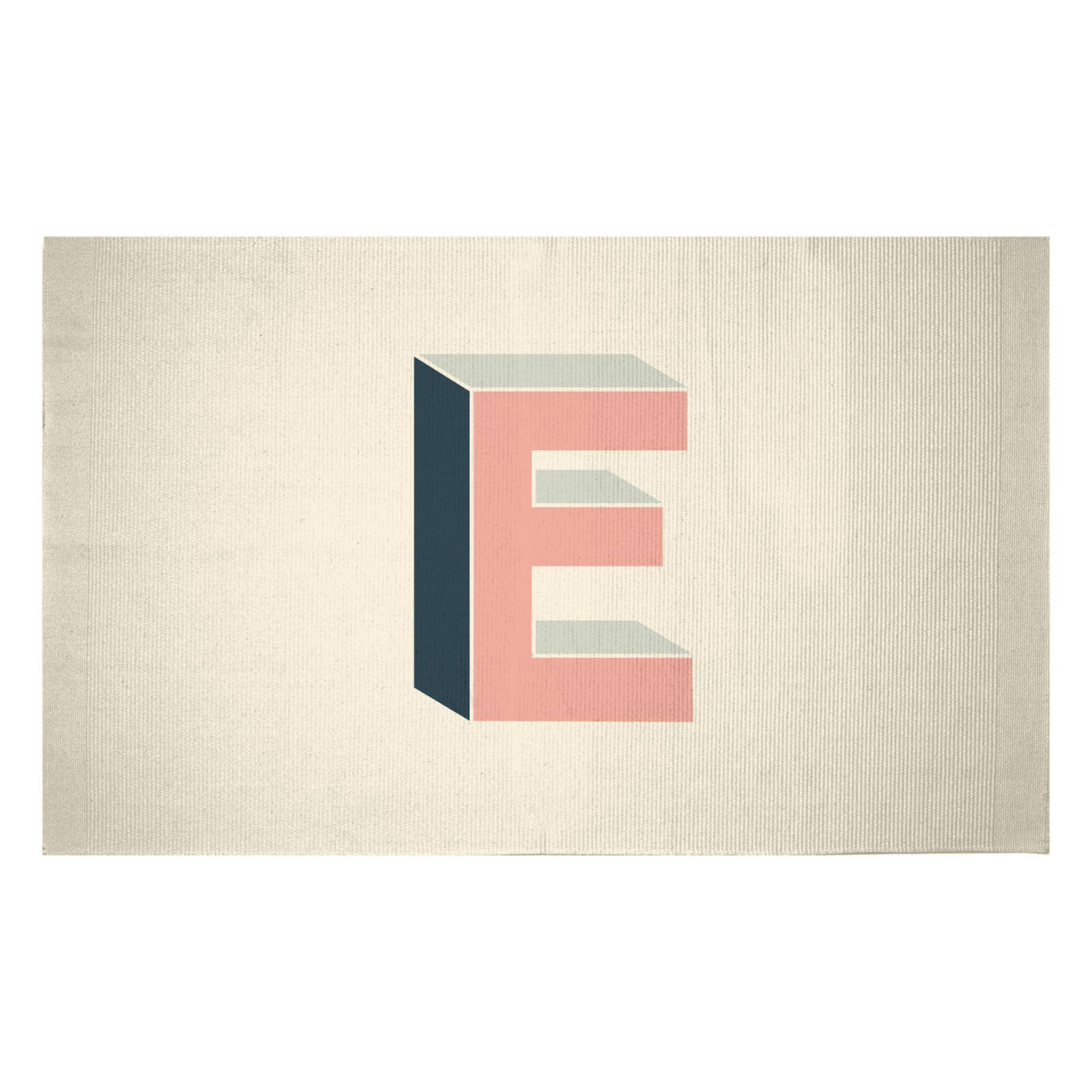 E Woven Rug - Small