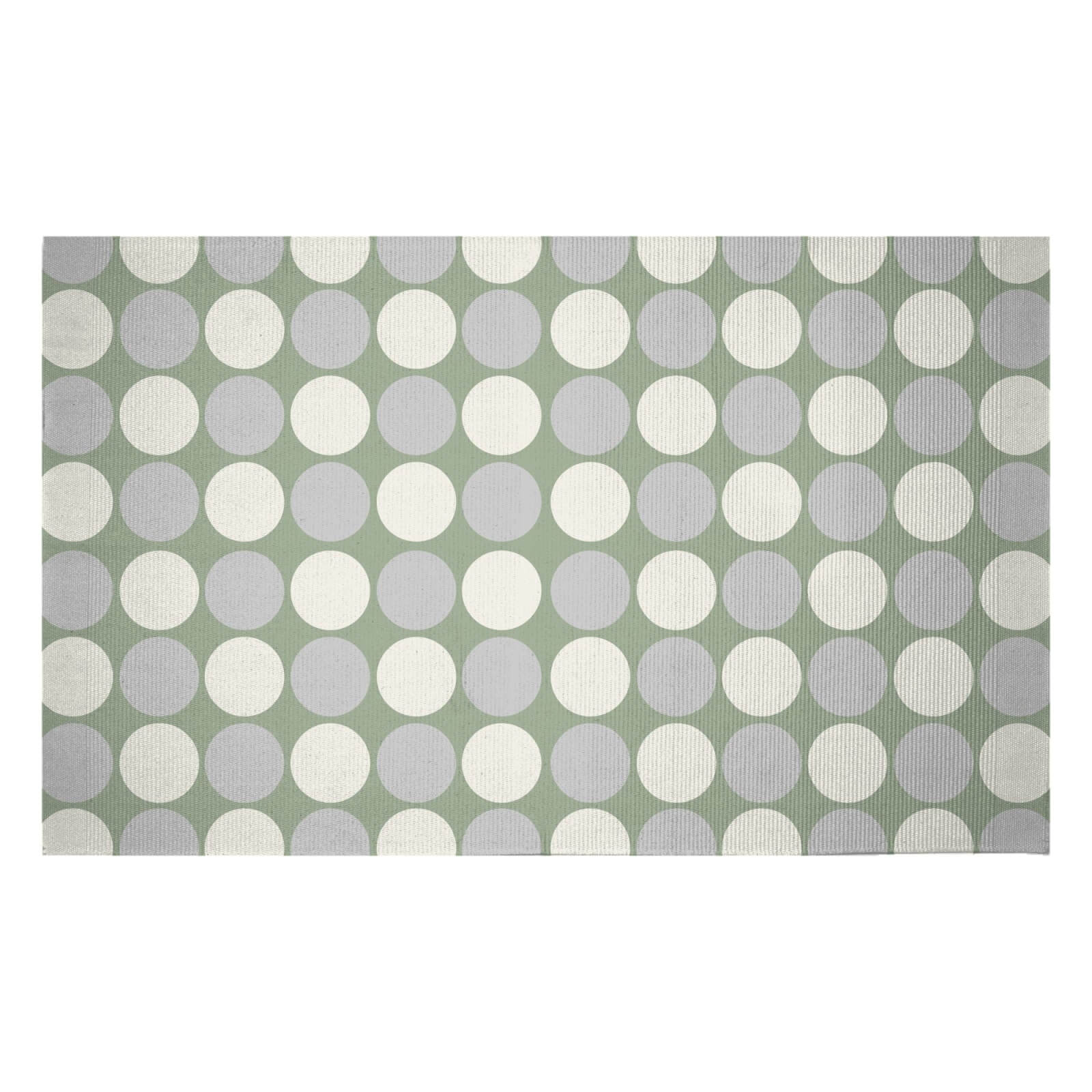 Retro Dots Woven Rug - Small