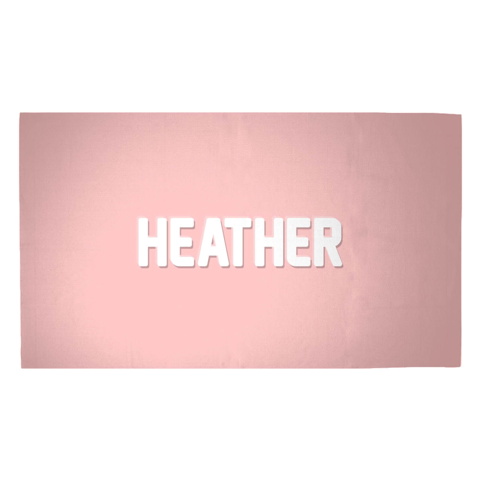 Embossed Heather Woven Rug - Medium