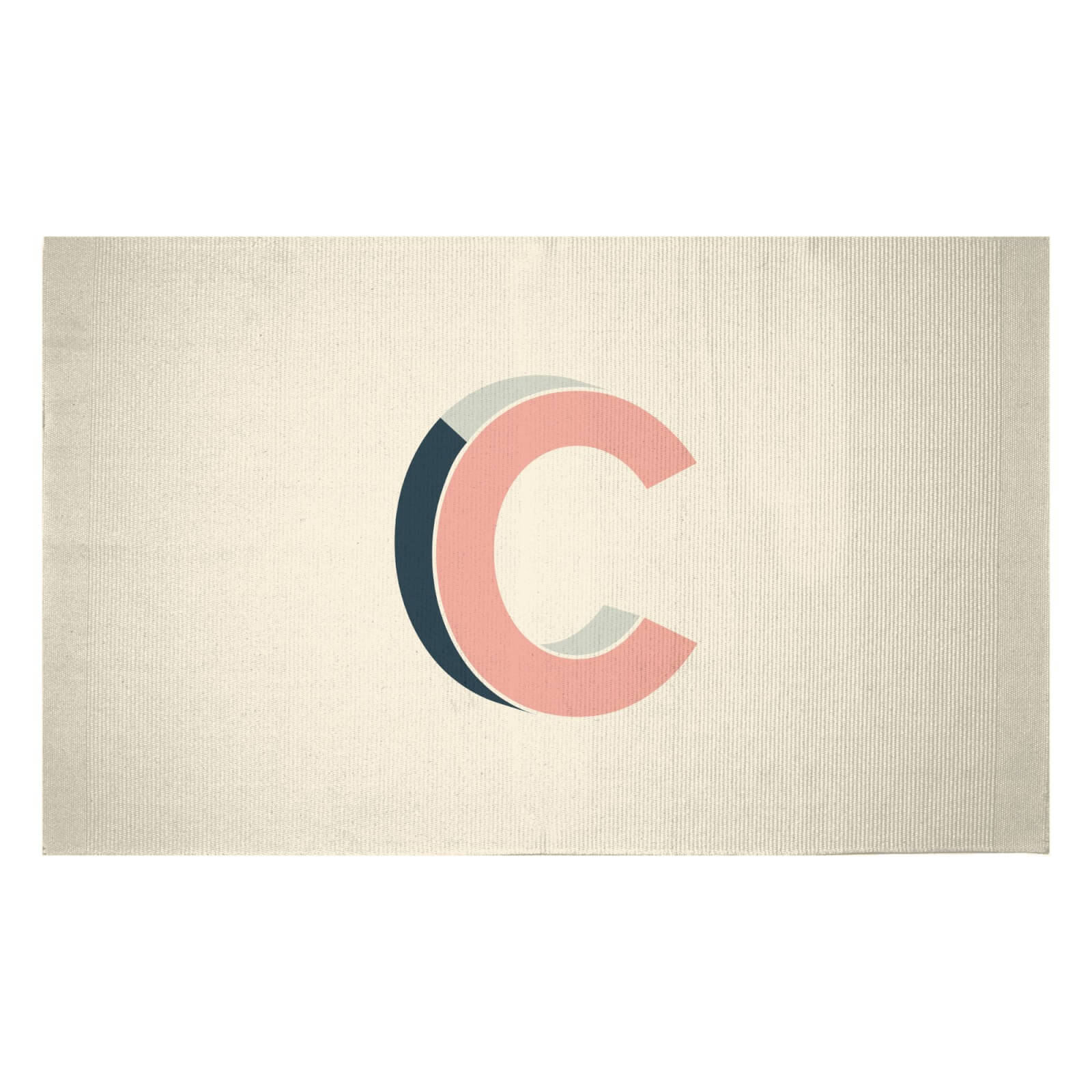 C Woven Rug - Small