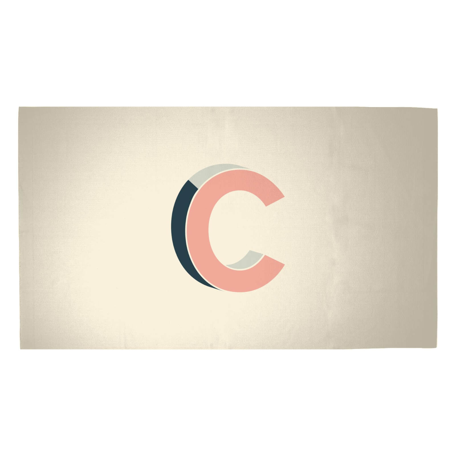 C Woven Rug - Medium