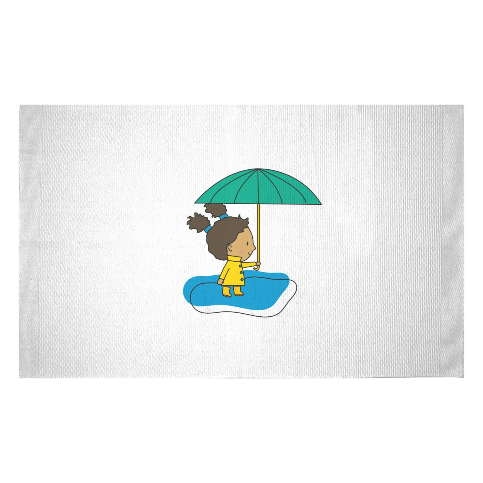 Umbrella Woven Rug - Small