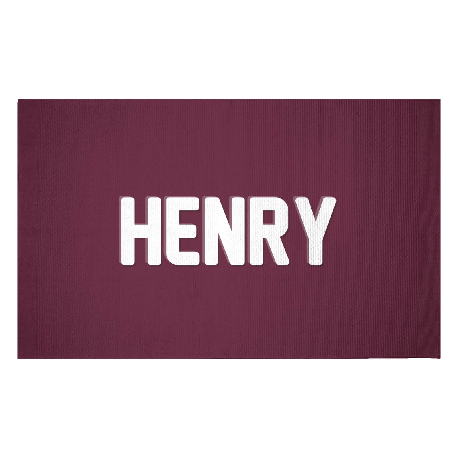 Embossed Henry Woven Rug - Small