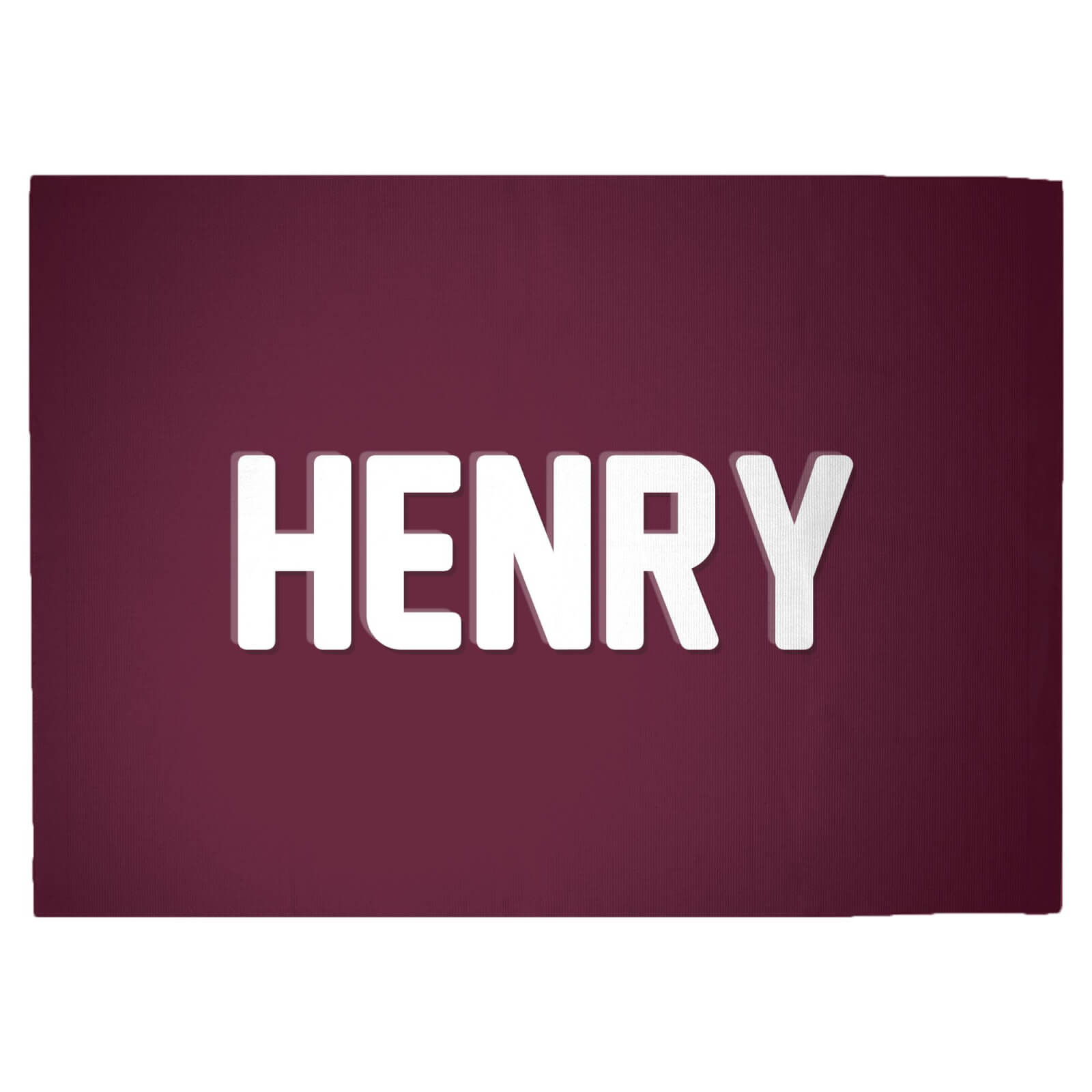 Embossed Henry Woven Rug - Large