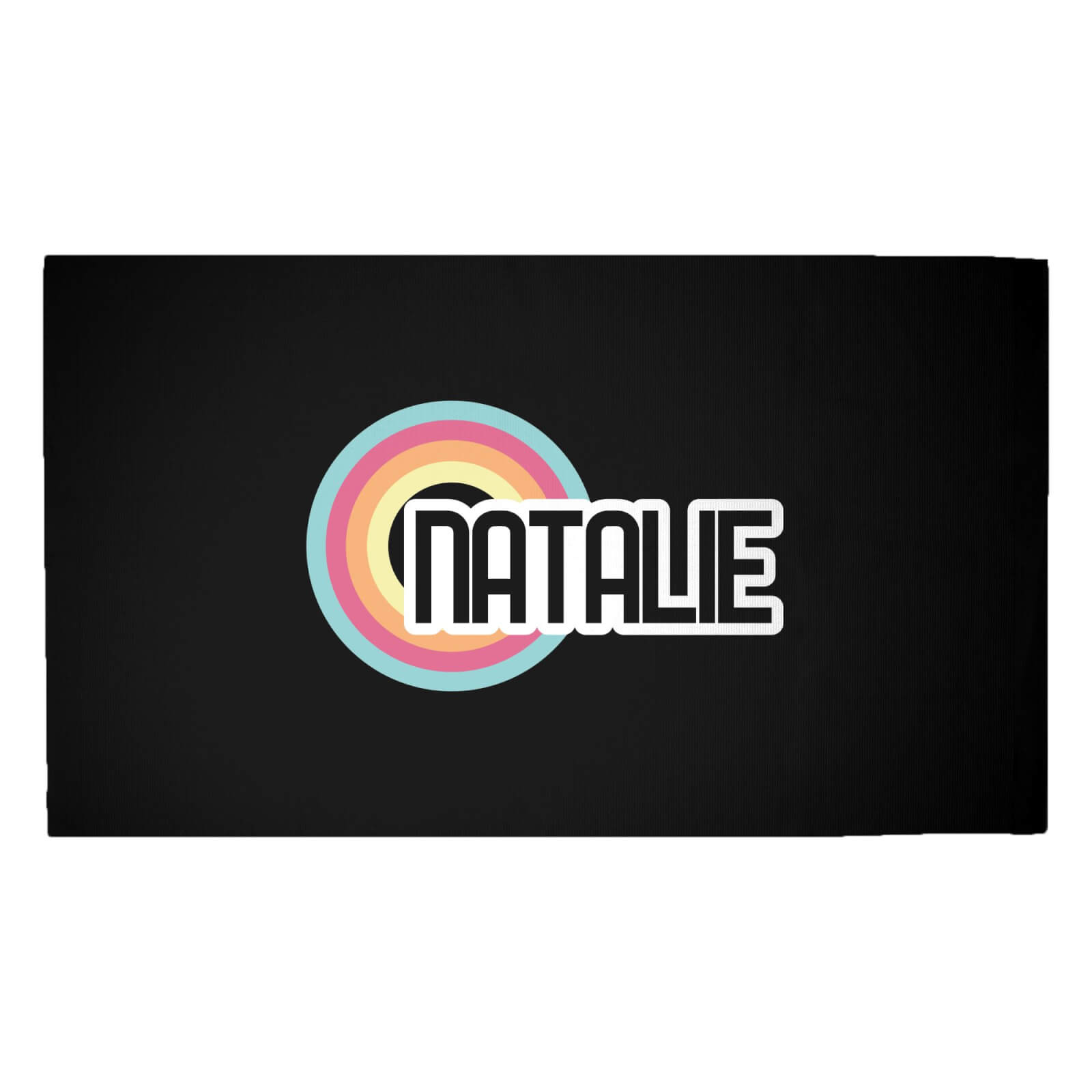 Natalie Rainbow Woven Rug - Medium