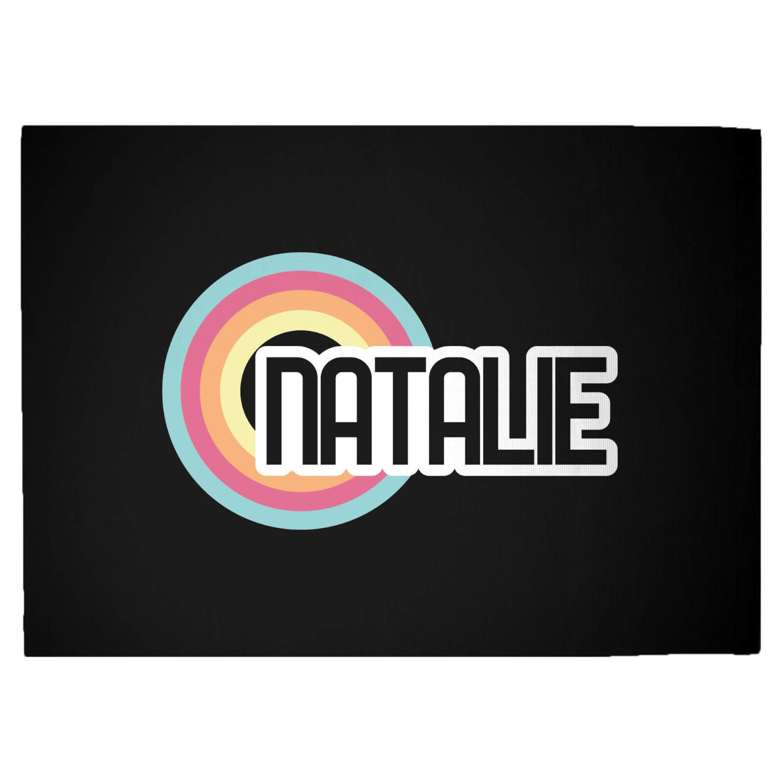 Natalie Rainbow Woven Rug - Large