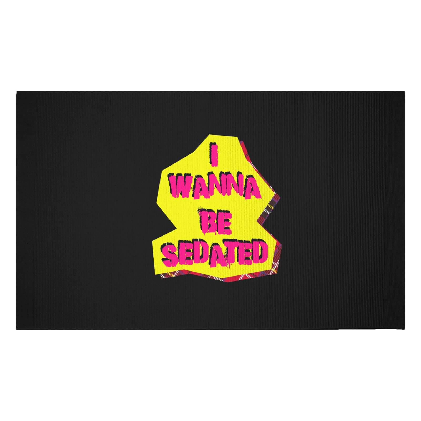 I Wanna Be Sedated Woven Rug - Small