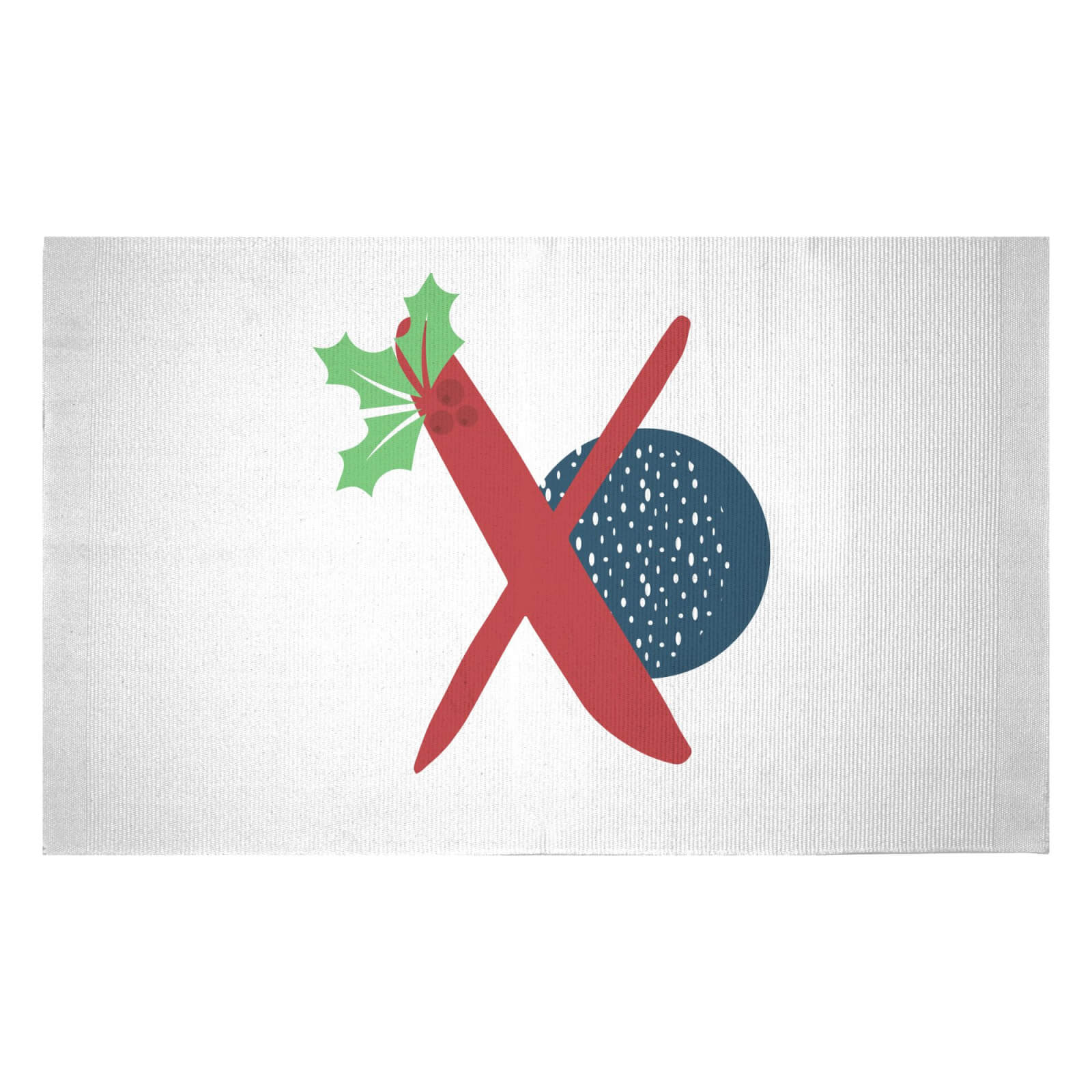 X Woven Rug - Small