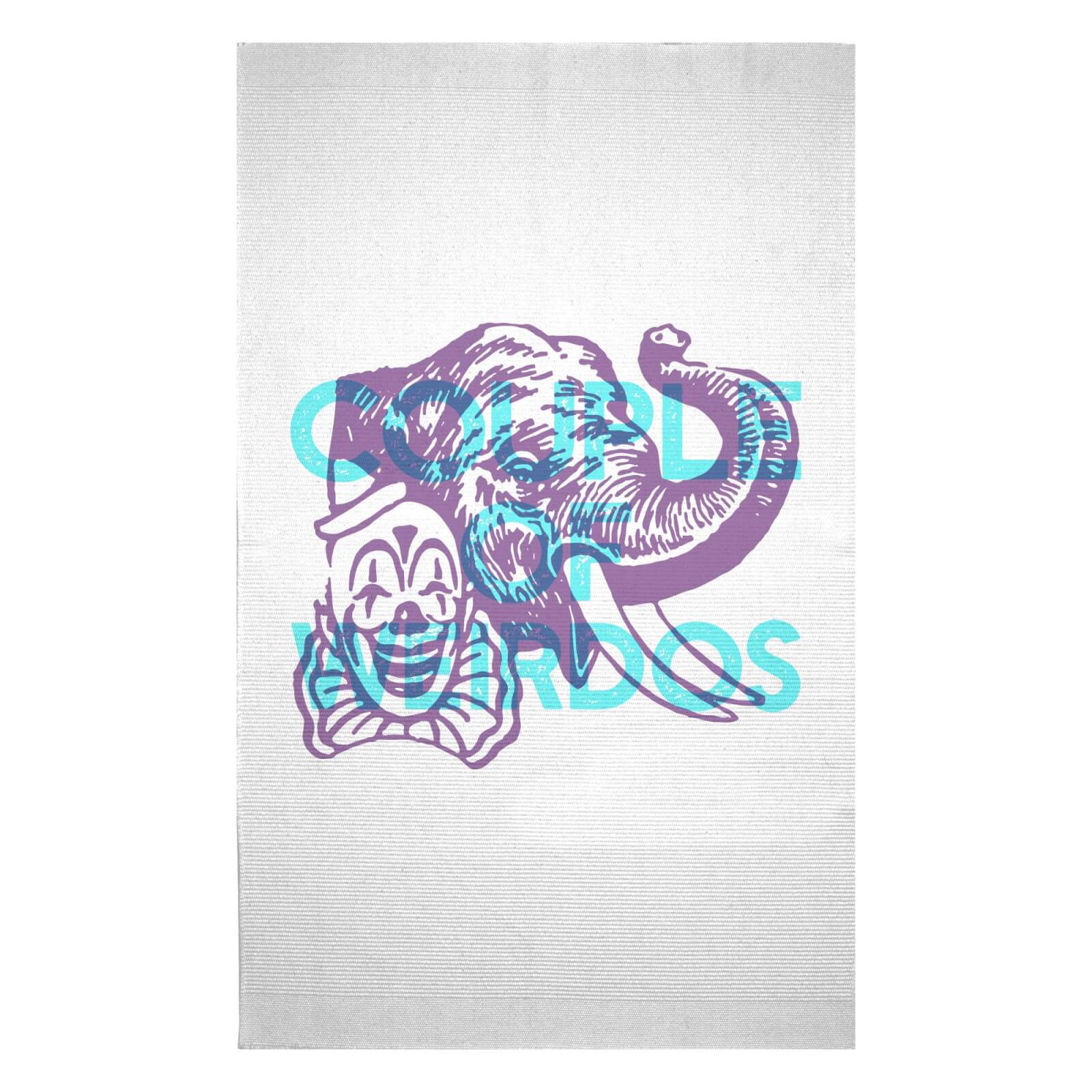 Couple Of Weirdos Woven Rug - Small