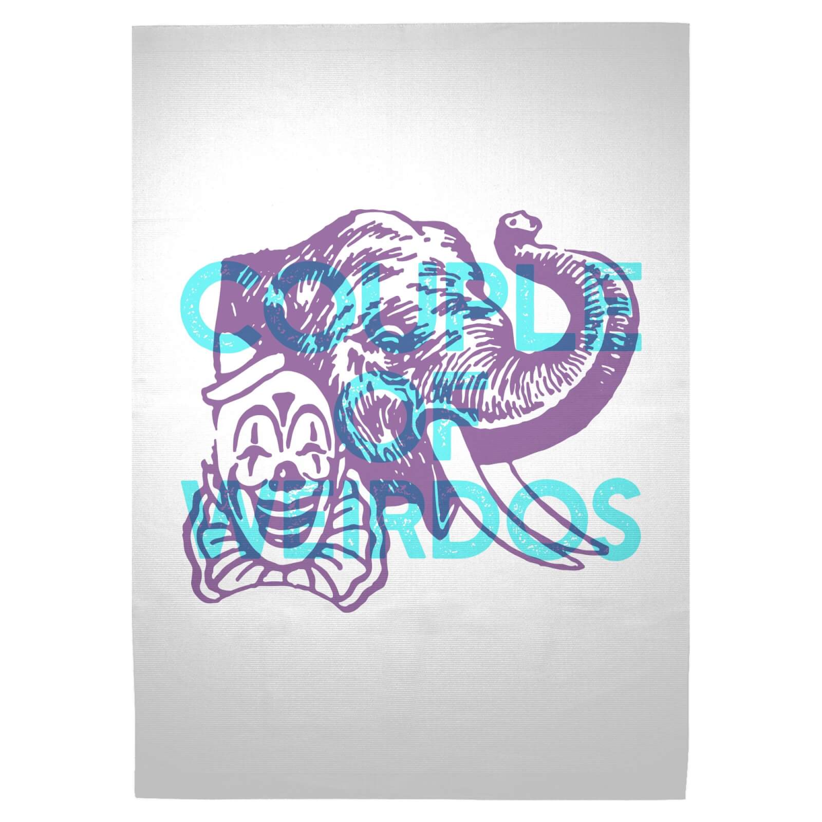 Couple Of Weirdos Woven Rug - Large