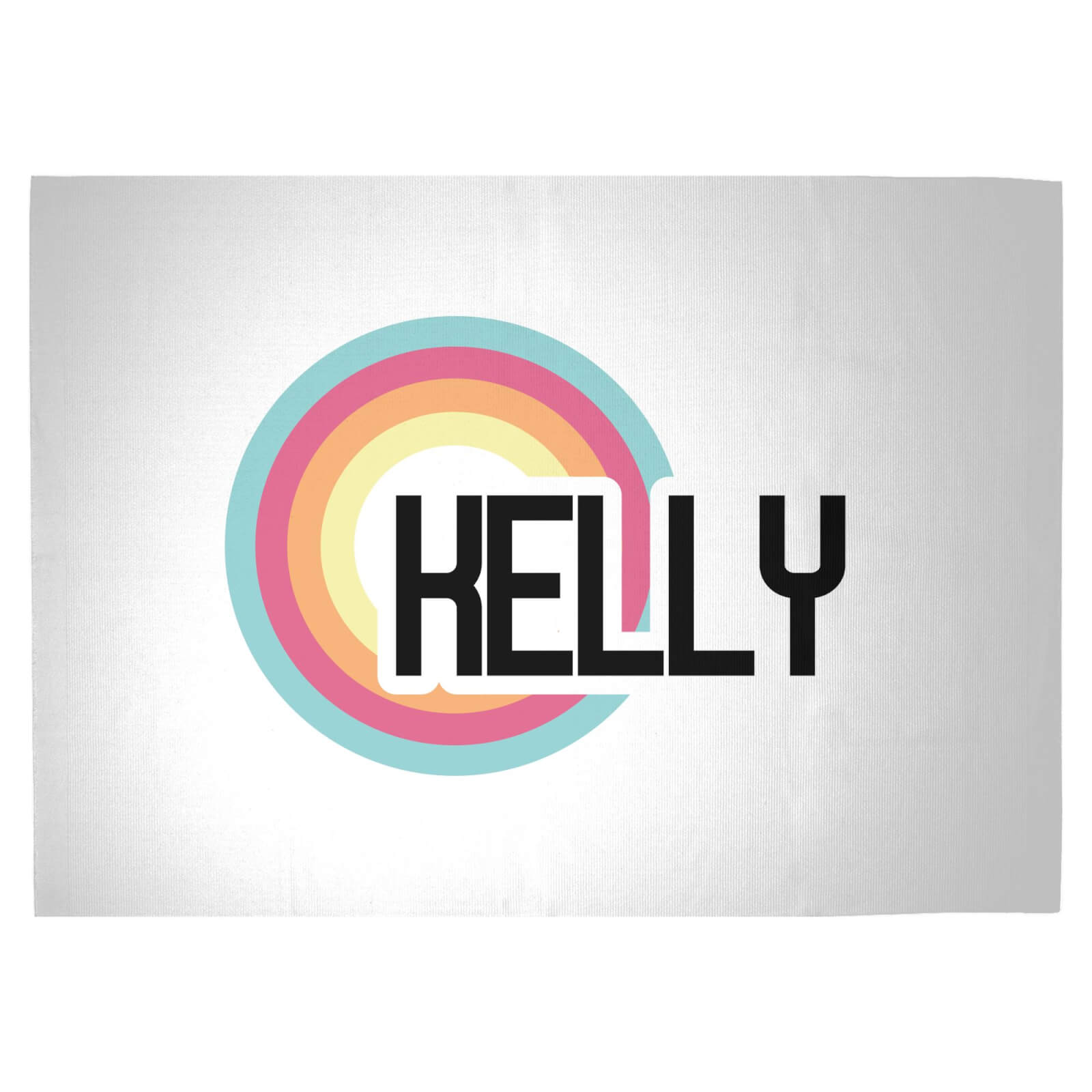 Kelly Rainbow Woven Rug - Large