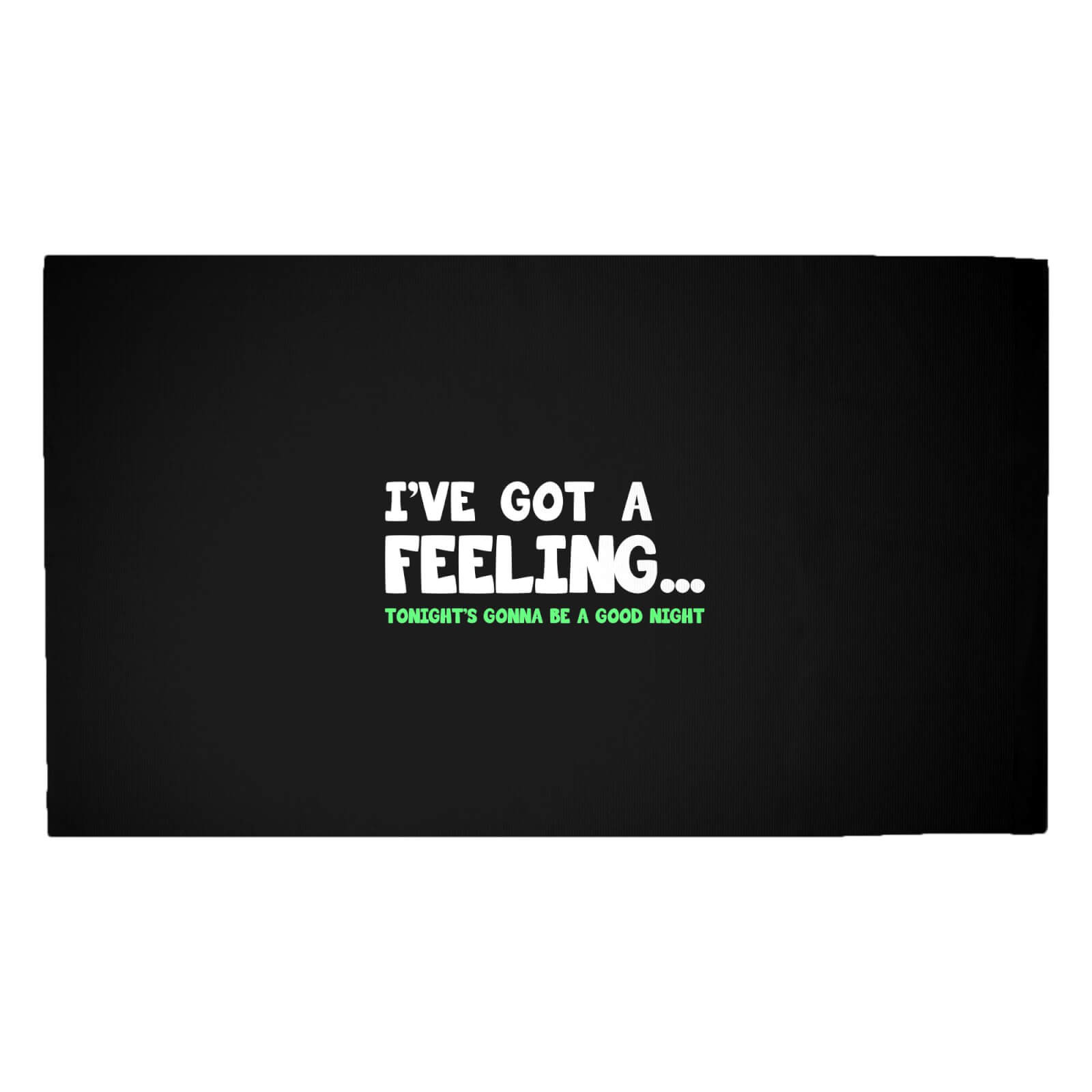 I've Got A Feeling Woven Rug - Medium