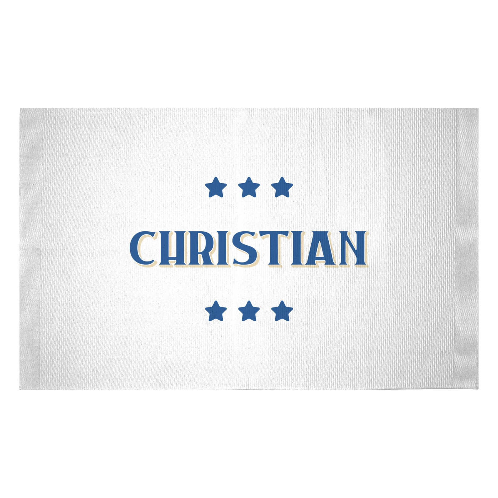 Christian Woven Rug - Small